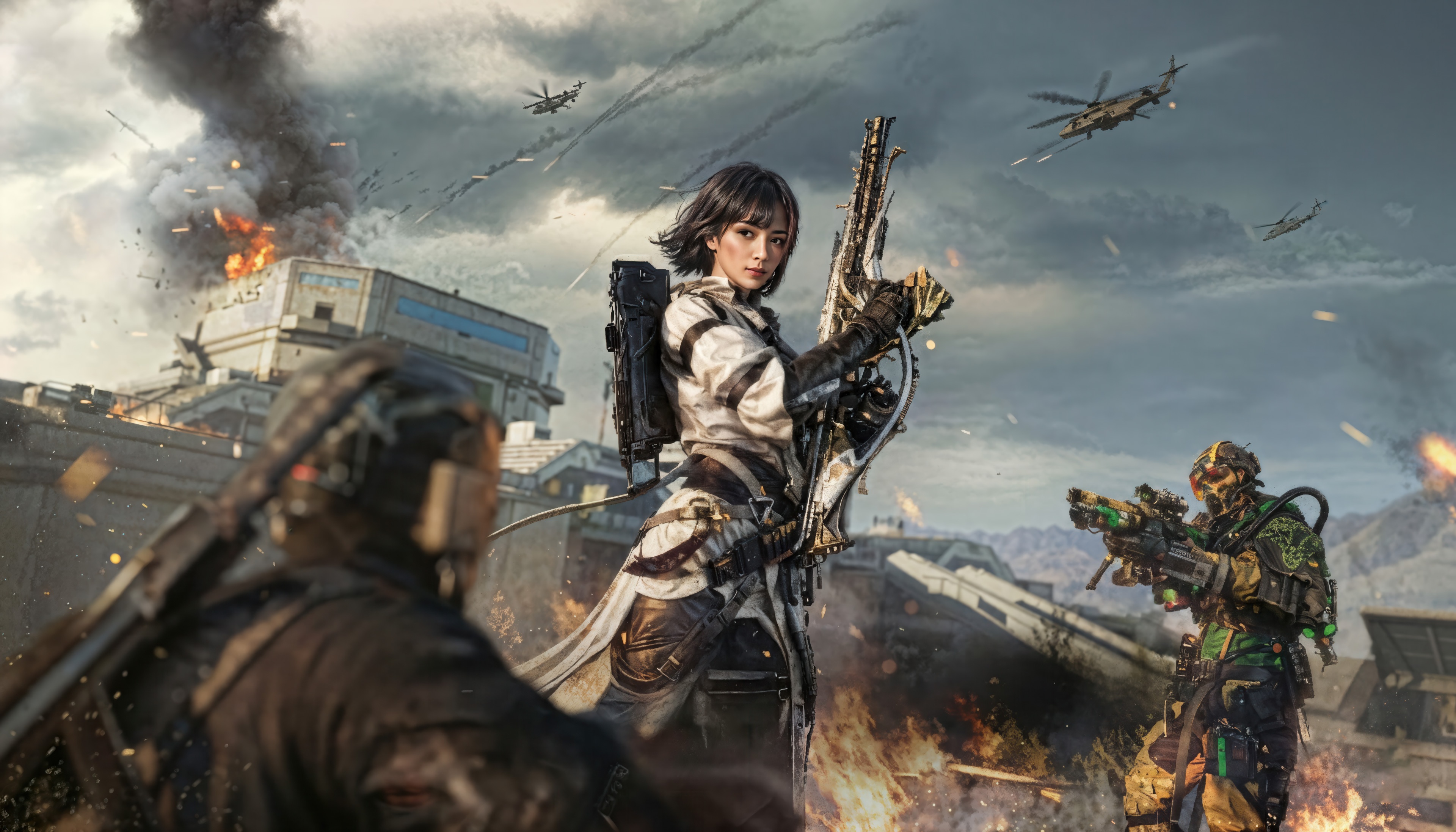 Call of Duty Mobile 2025 Combat Scene HD Wallpaper
