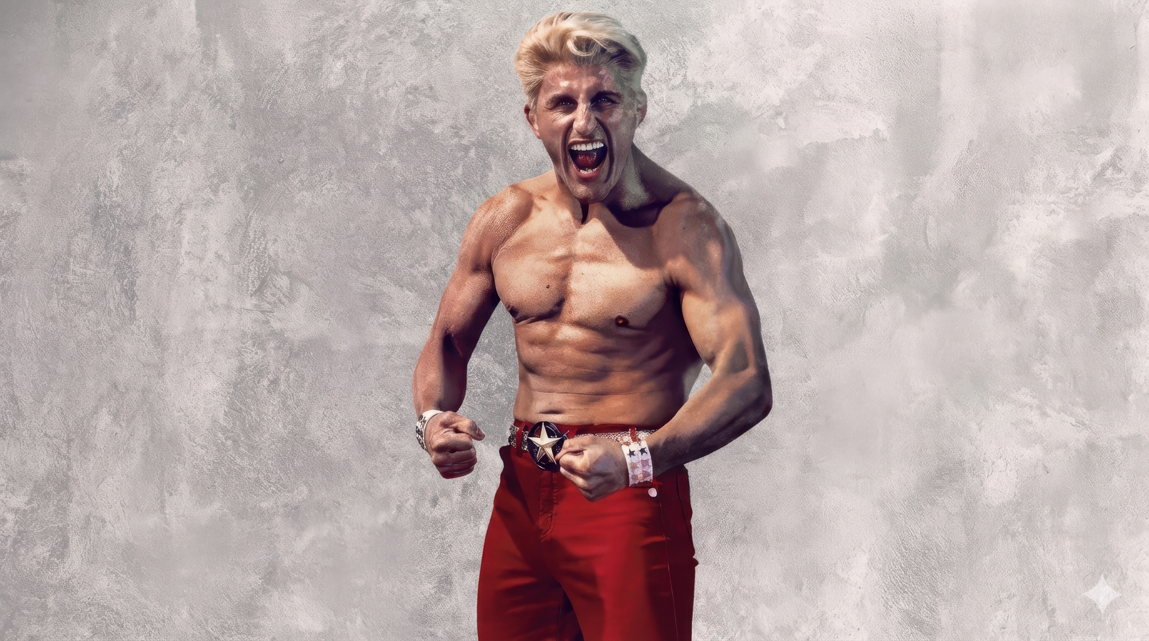 Alexander Volkanovski in red pants HD Wallpaper