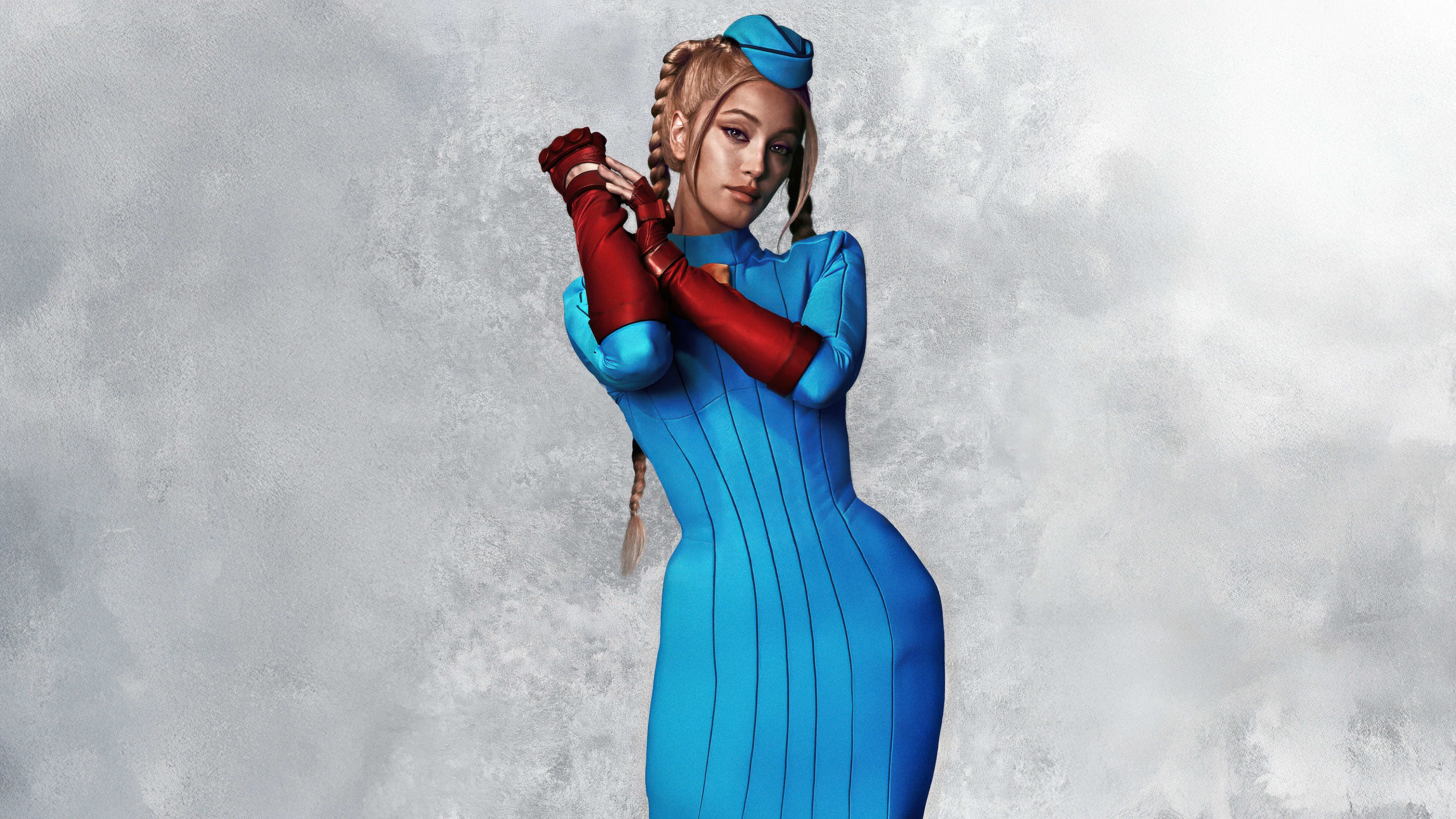 Mel Jarnson as Cammy in Street Fighter HD Wallpaper