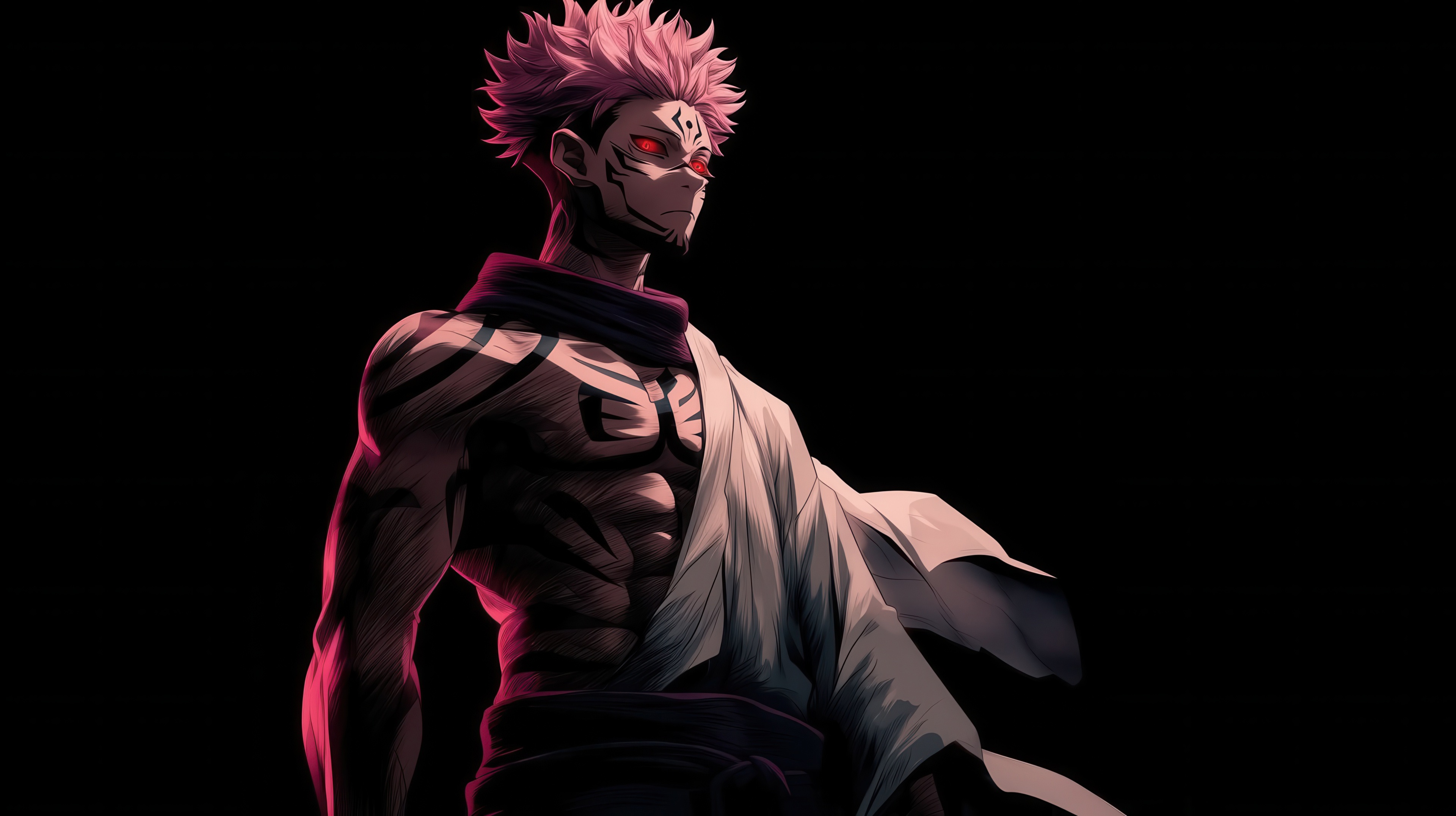 Ryomen Sukuna from Jujutsu Kaisen HD Wallpaper