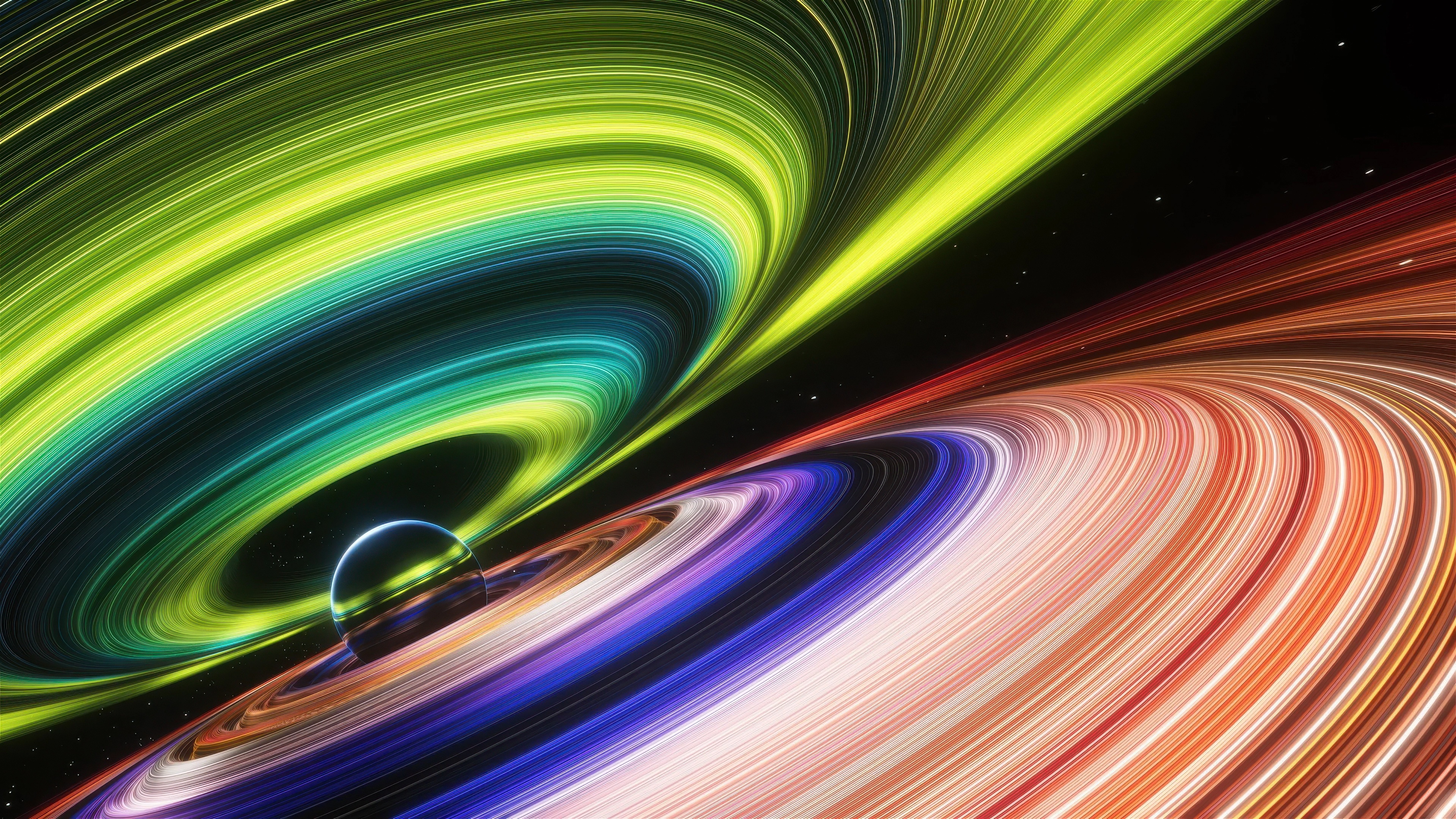 Chromatic Abyss The Infinite Pull HD Wallpaper