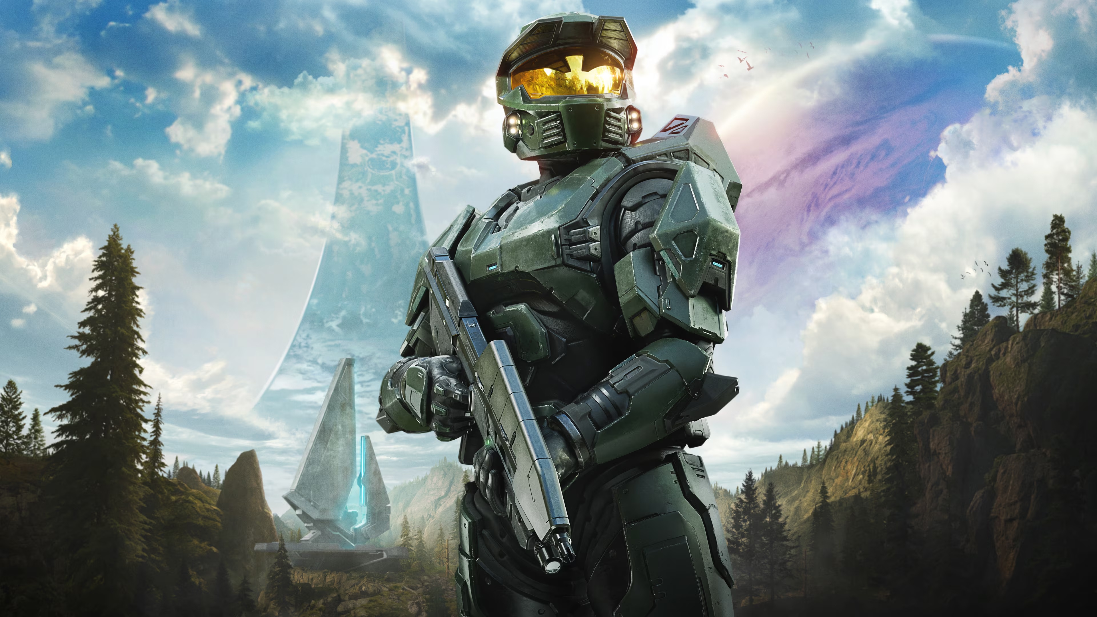 Master Chief in Halo Infinite Campaign HD Wallpaper