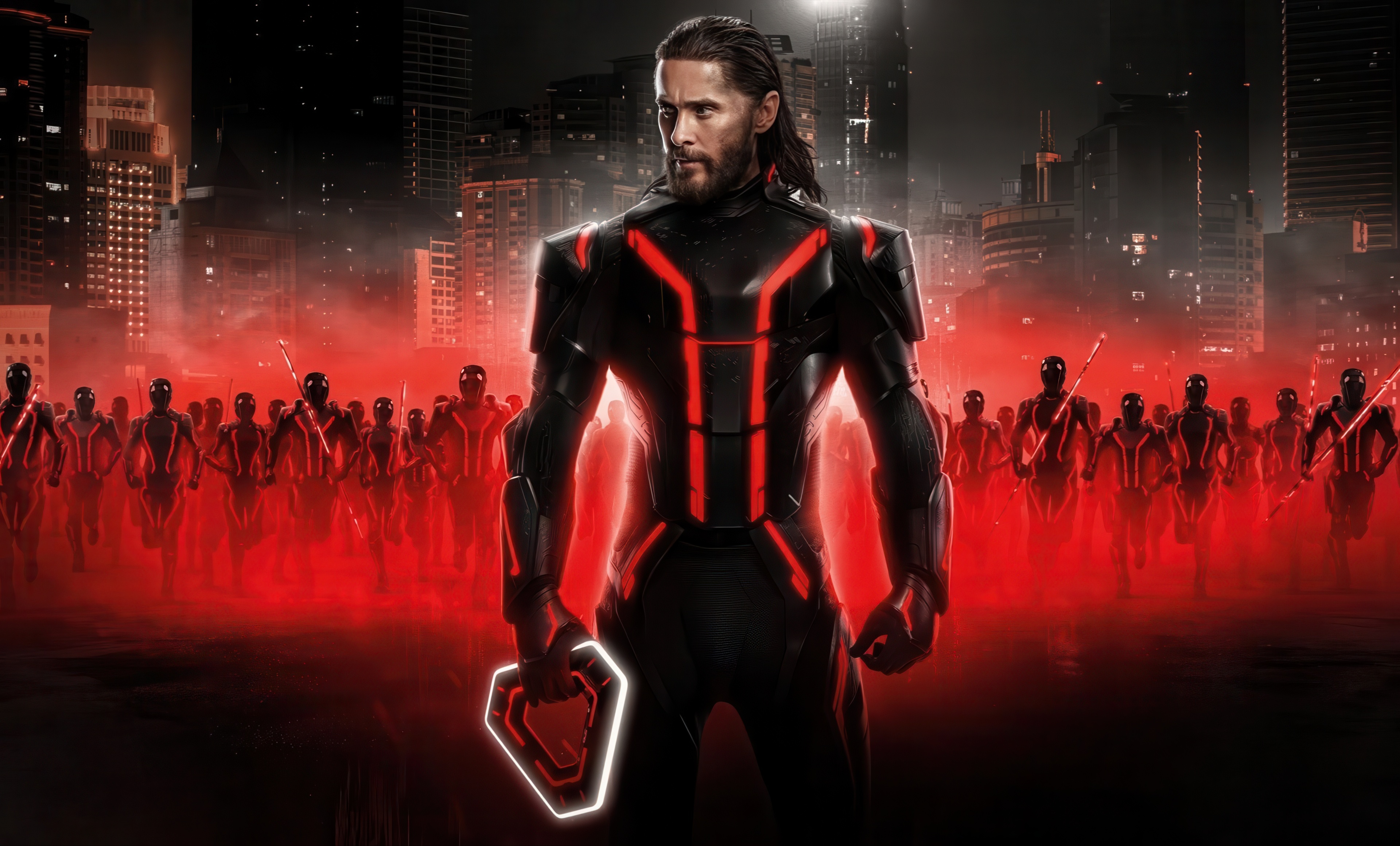 Jared Leto as Ares in Tron HD Wallpaper