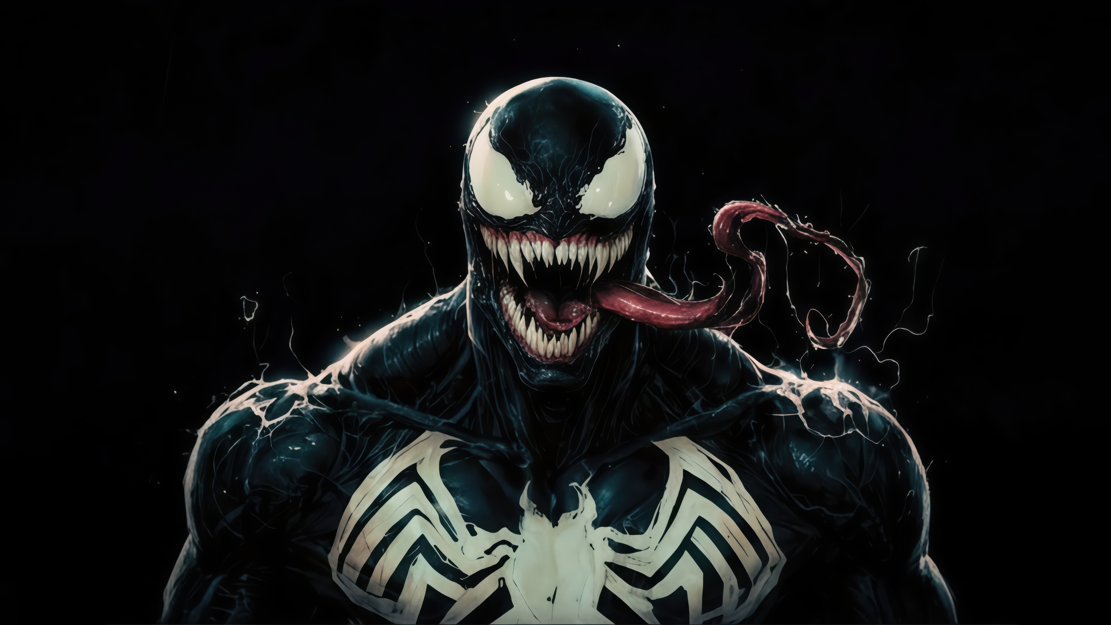 Venom Lethal Protector Rises HD Wallpaper