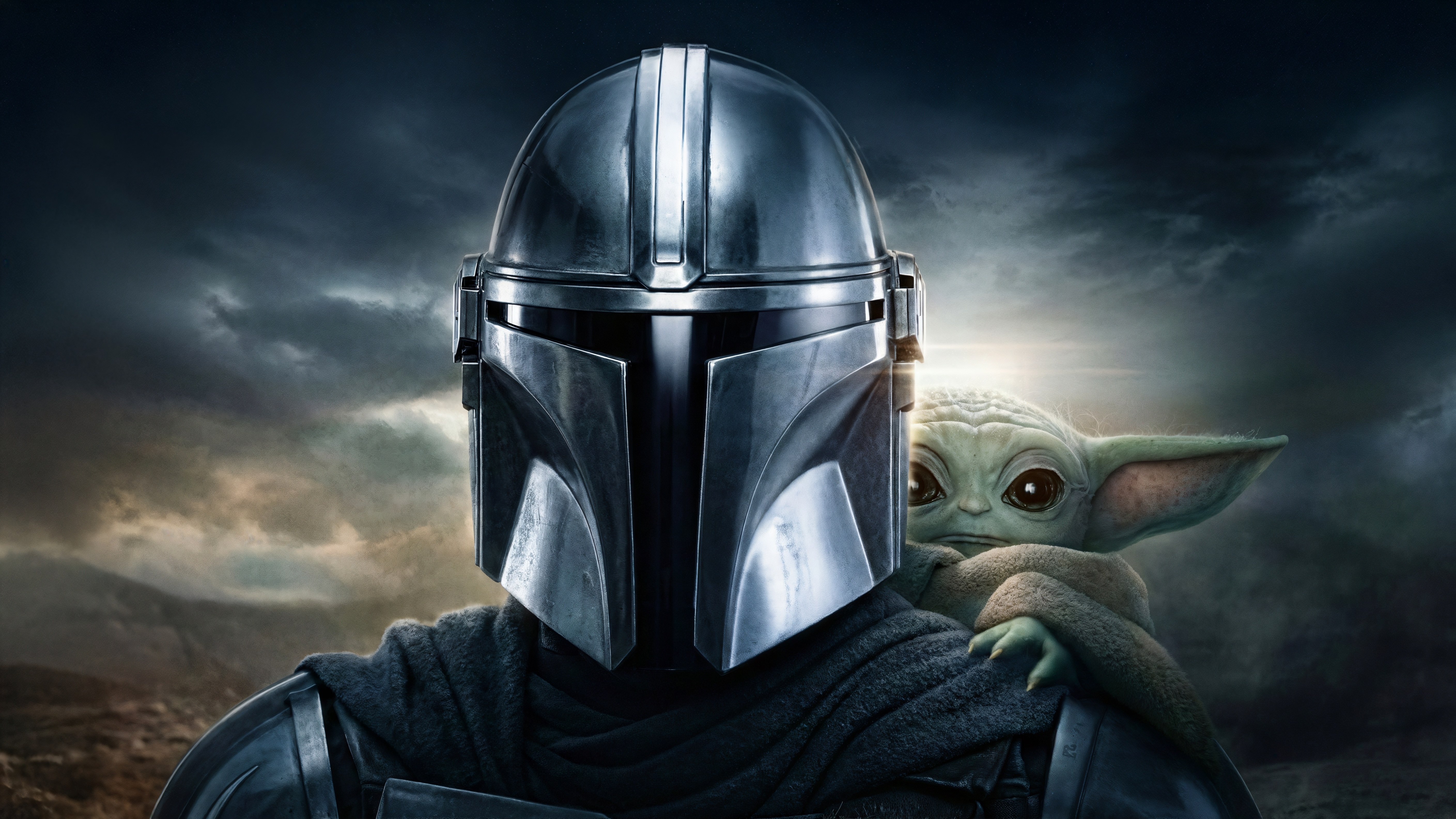 The Mandalorian and Grogu HD Wallpaper