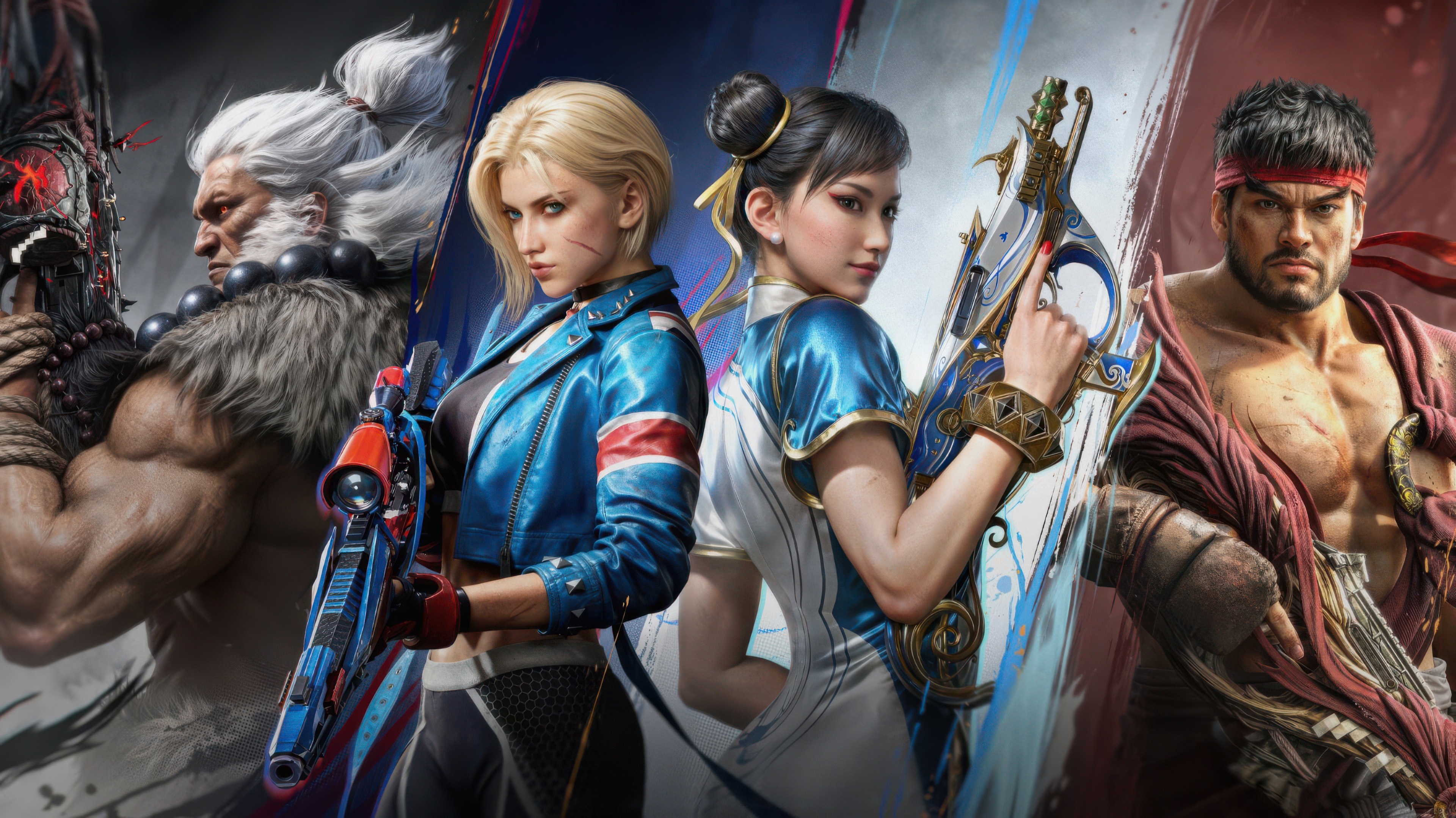Street Fighter Heroes Collection in Call of Duty Mobile HD Wallpaper