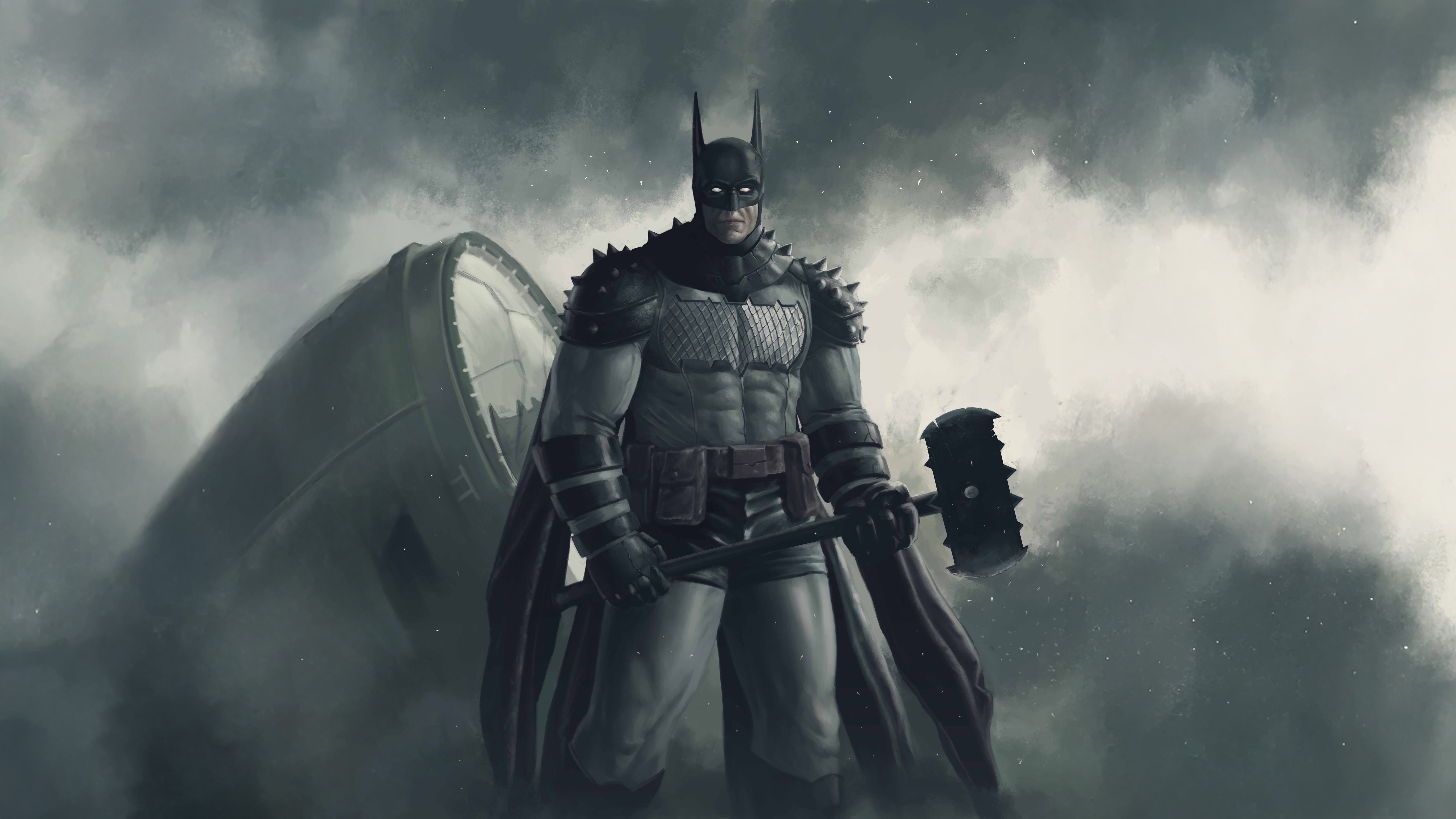 Absolute Batman Excellence with a Hammer HD Wallpaper