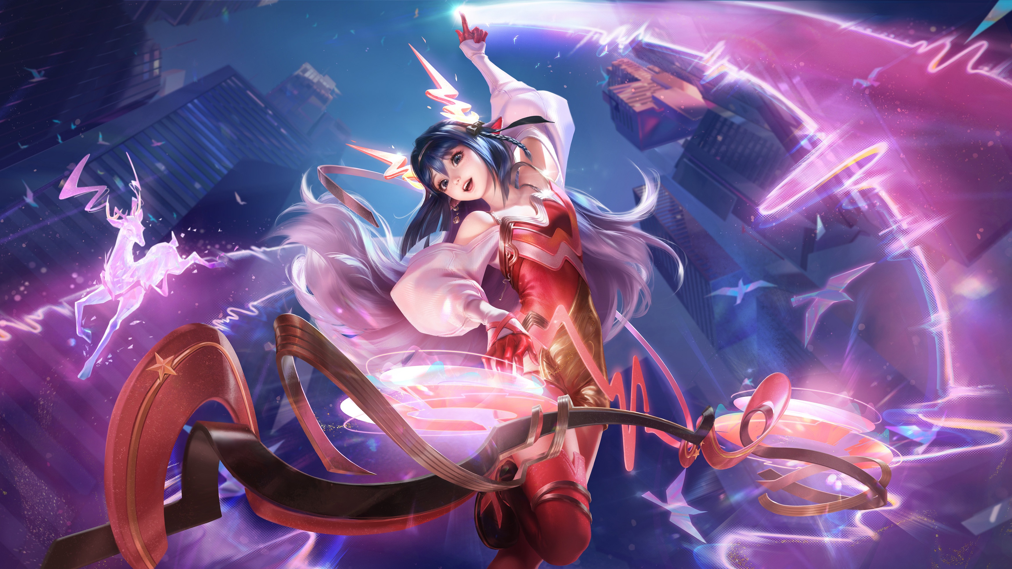 Honor of Kings Yao Star Guardian Skin HD Wallpaper