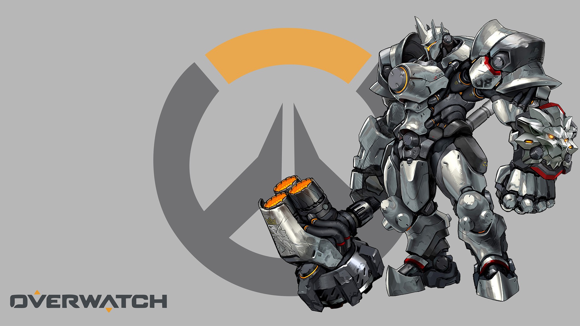 Reinhardt from Overwatch HD Wallpaper