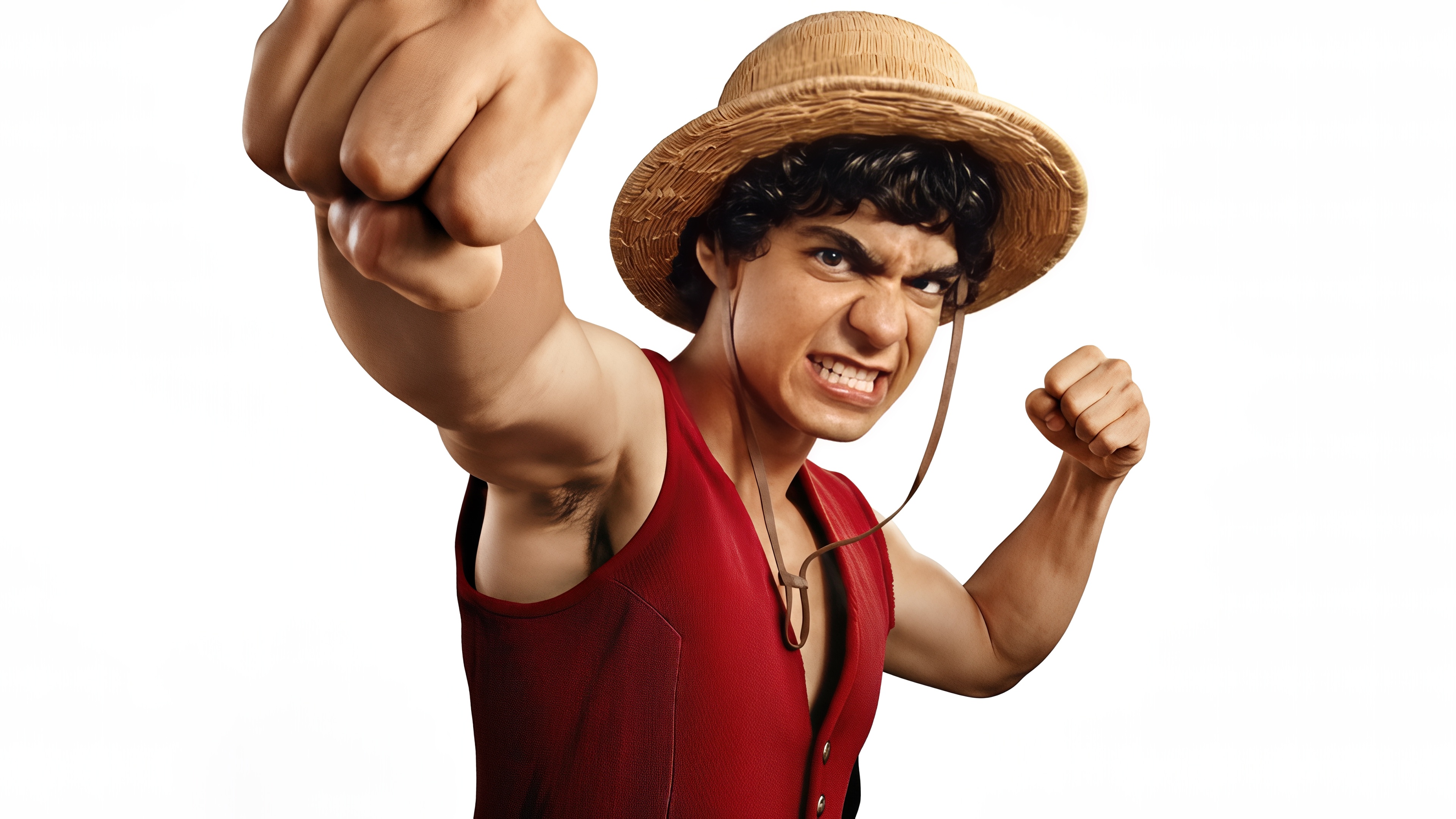 Monkey D. Luffy from One Piece Netflix HD Wallpaper