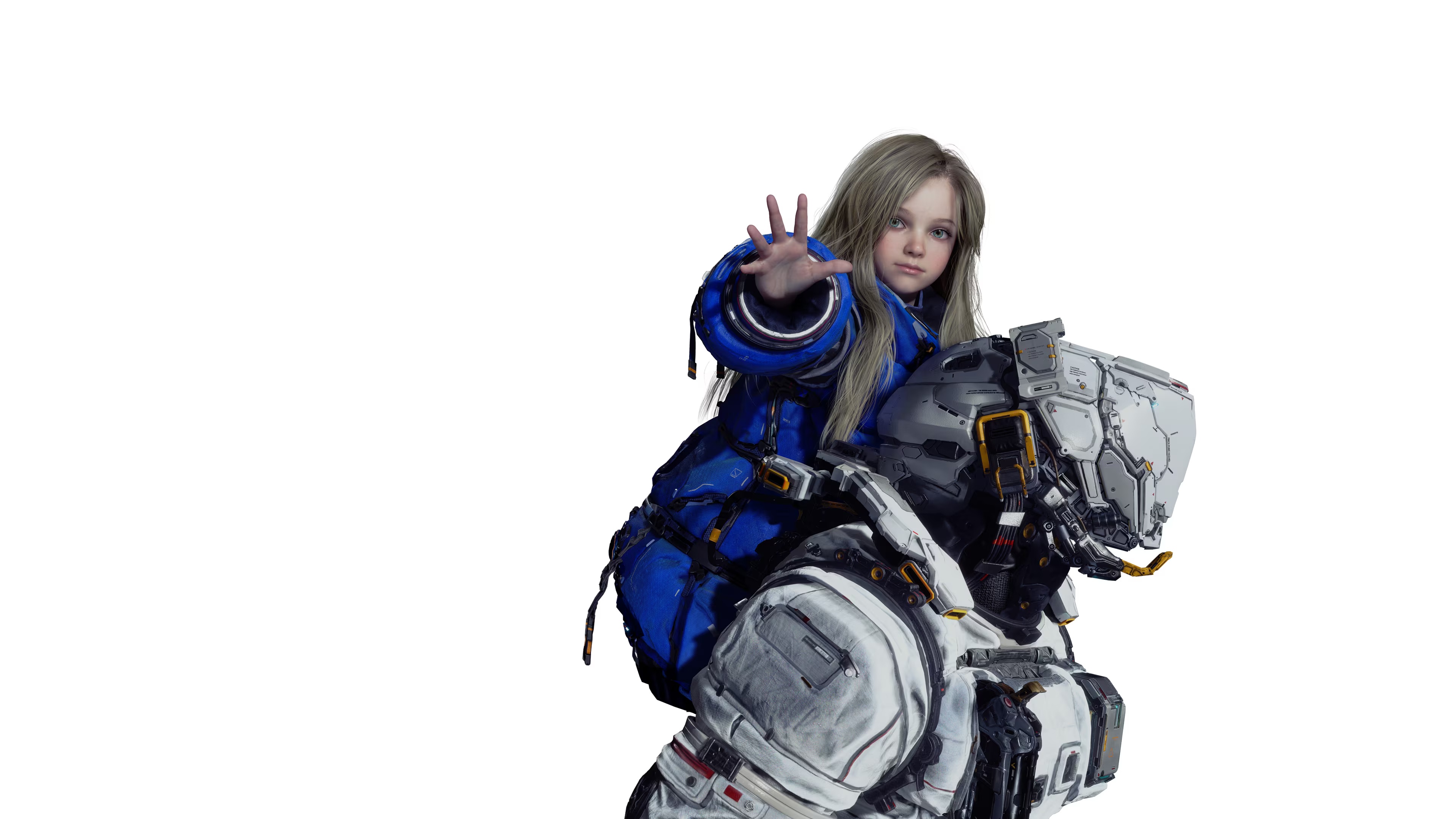 Pragmata 2025: Girl and robot HD Wallpaper