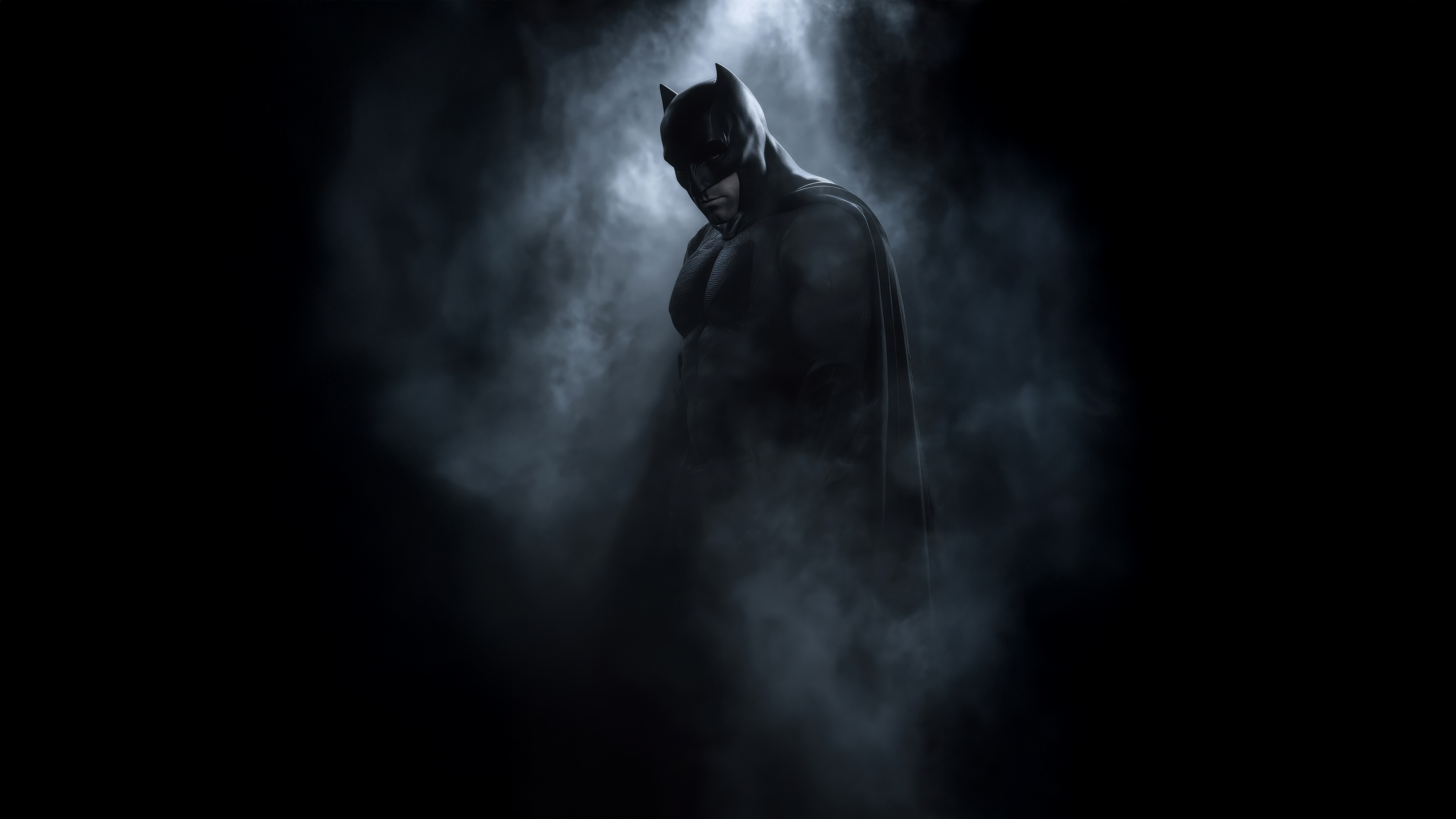 Batman in Smoke HD Wallpaper
