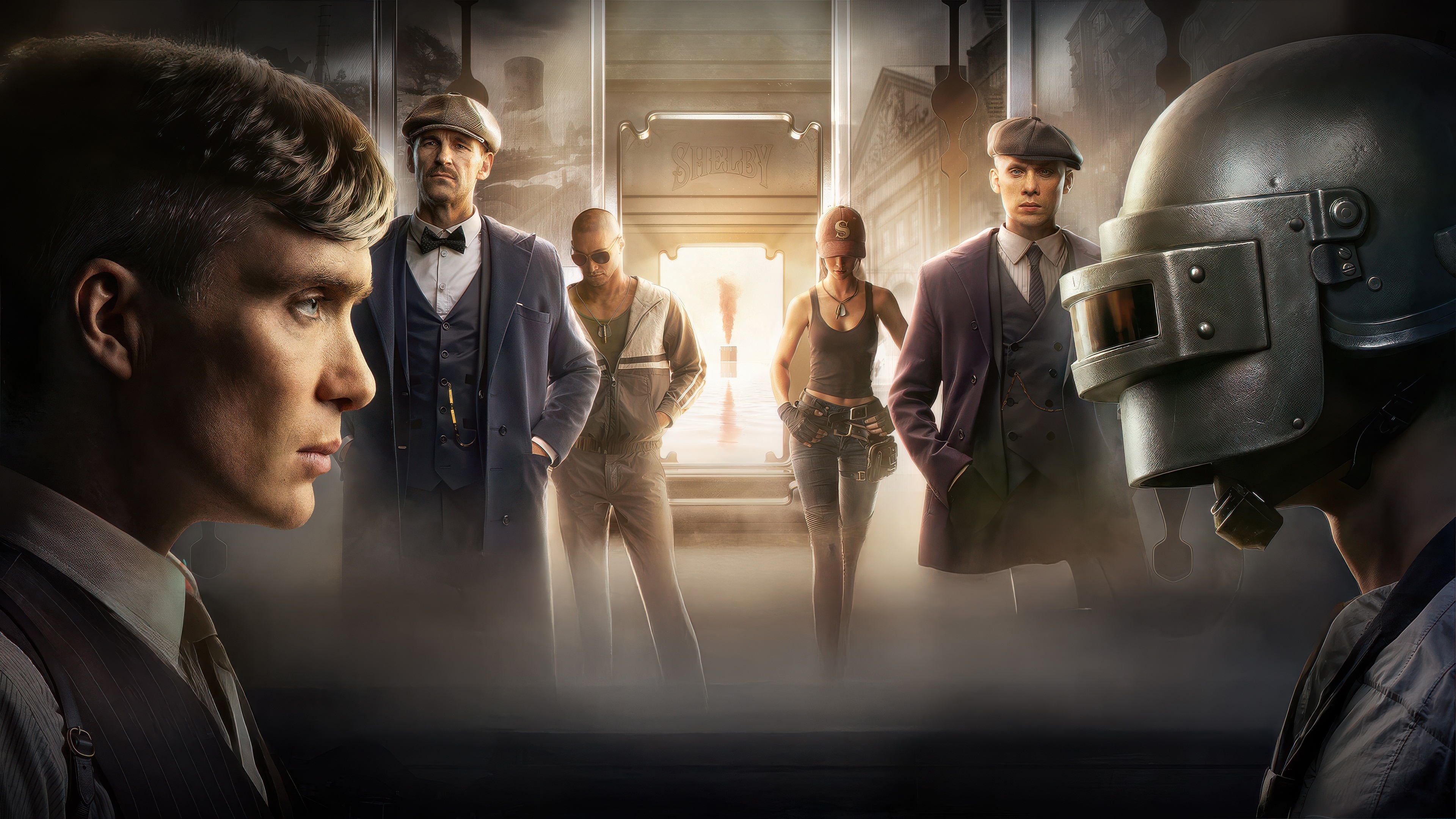 PUBG Mobile X Peaky Blinders Crossover HD Wallpaper