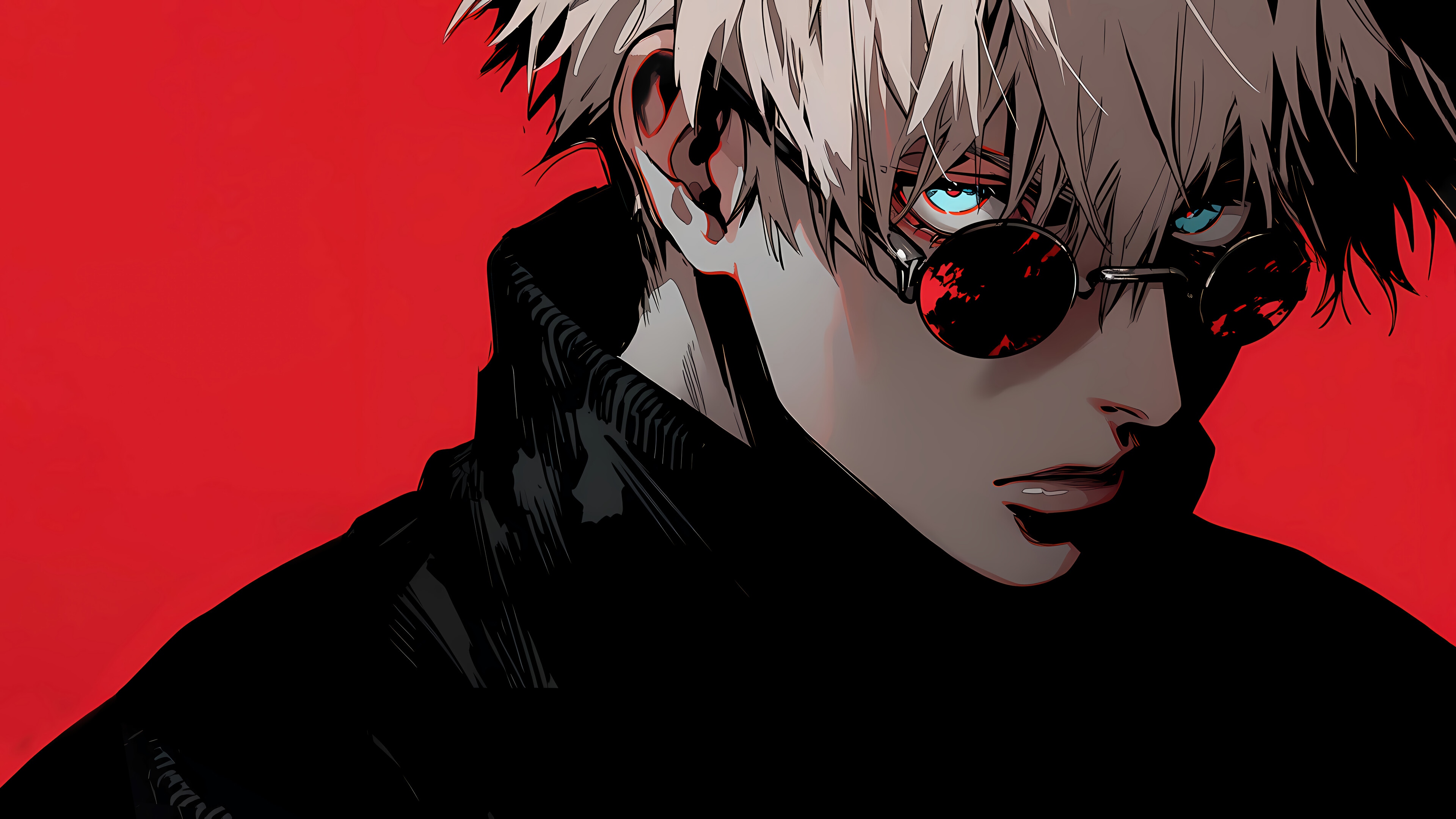 Satoru Gojo in Jujutsu Kaisen 4K HD Wallpaper
