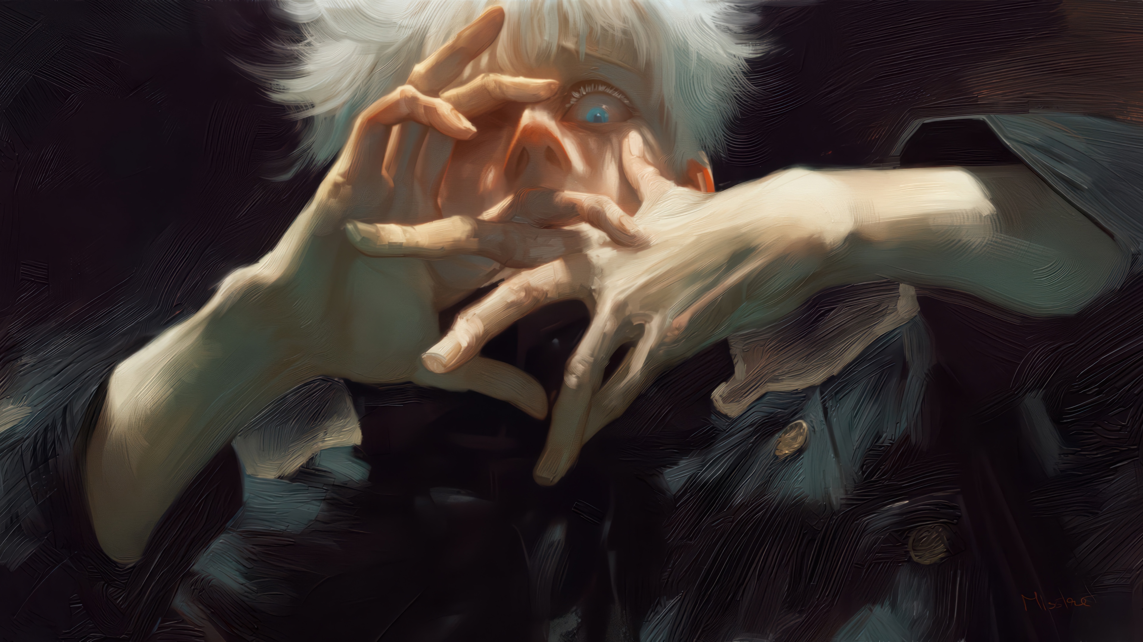 Satoru Gojo from Jujutsu Kaisen 4K HD Wallpaper
