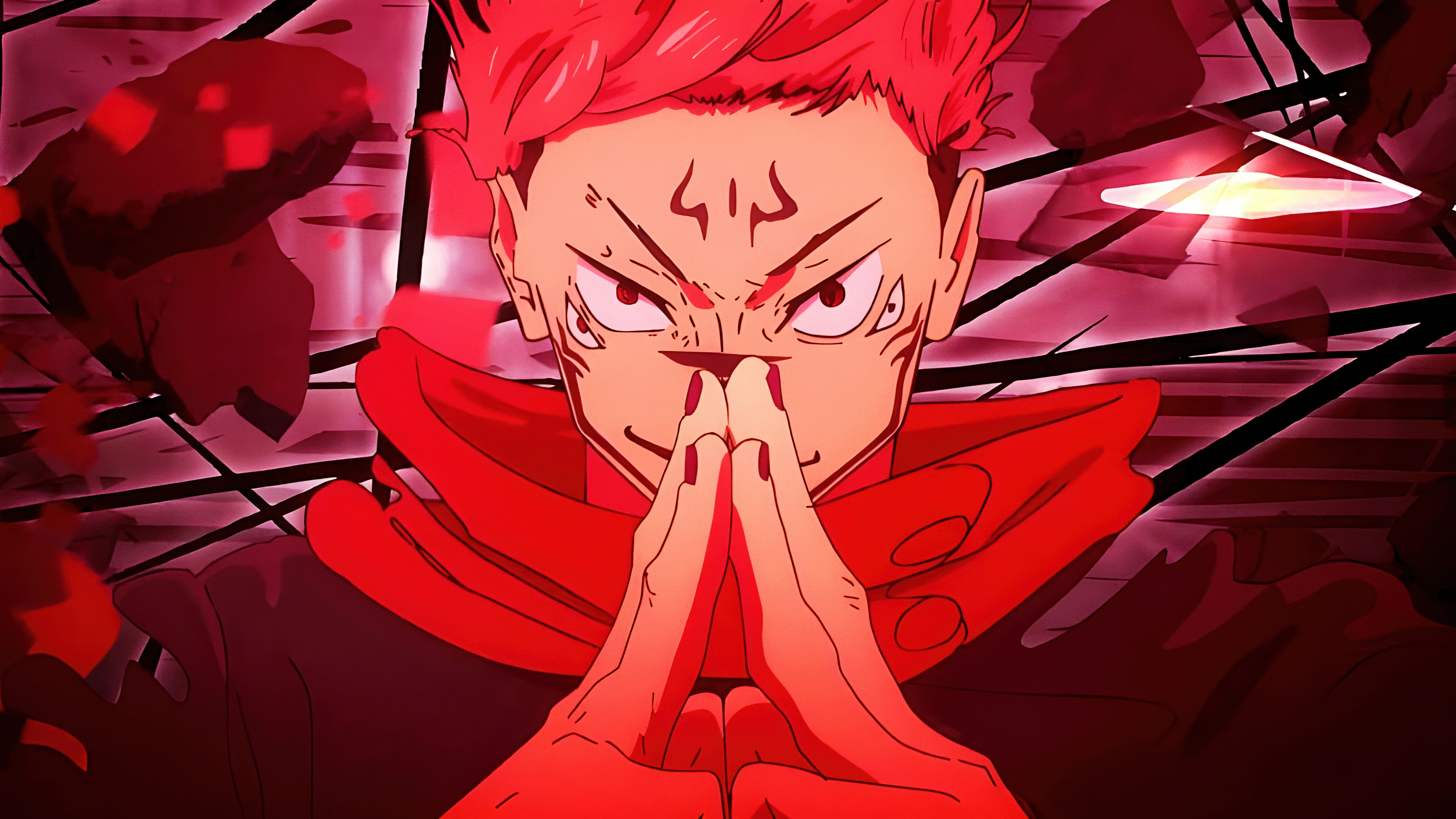 Ryomen Sukuna from Jujutsu Kaisen 4K HD Wallpaper