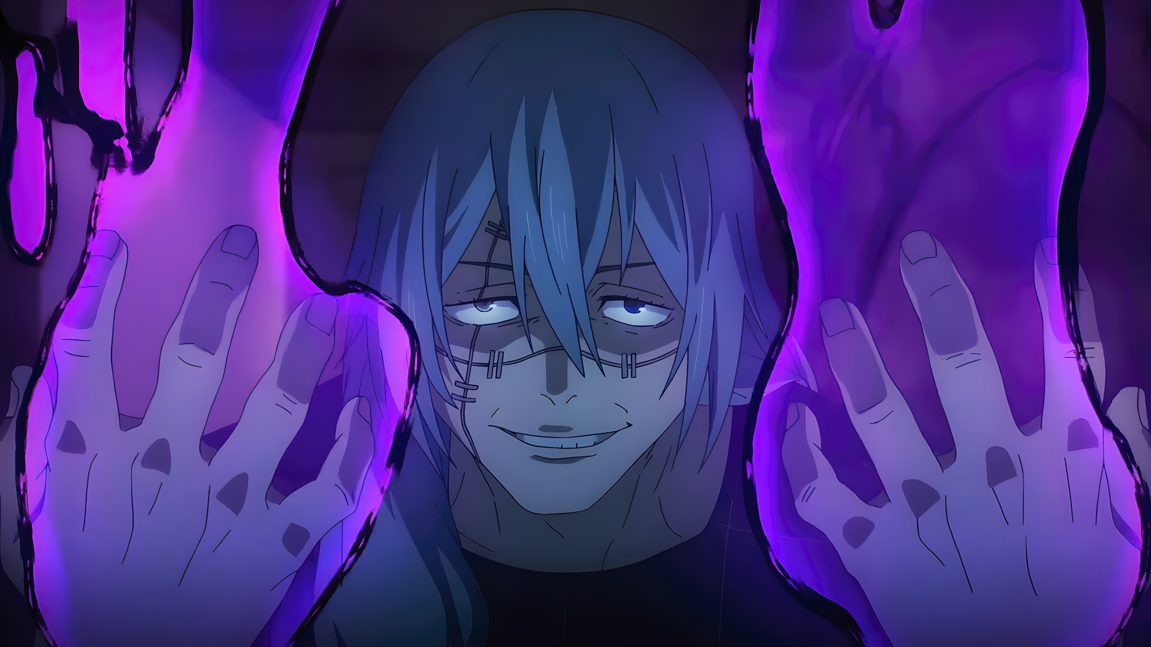 Mahito from Jujutsu Kaisen 4K HD Wallpaper