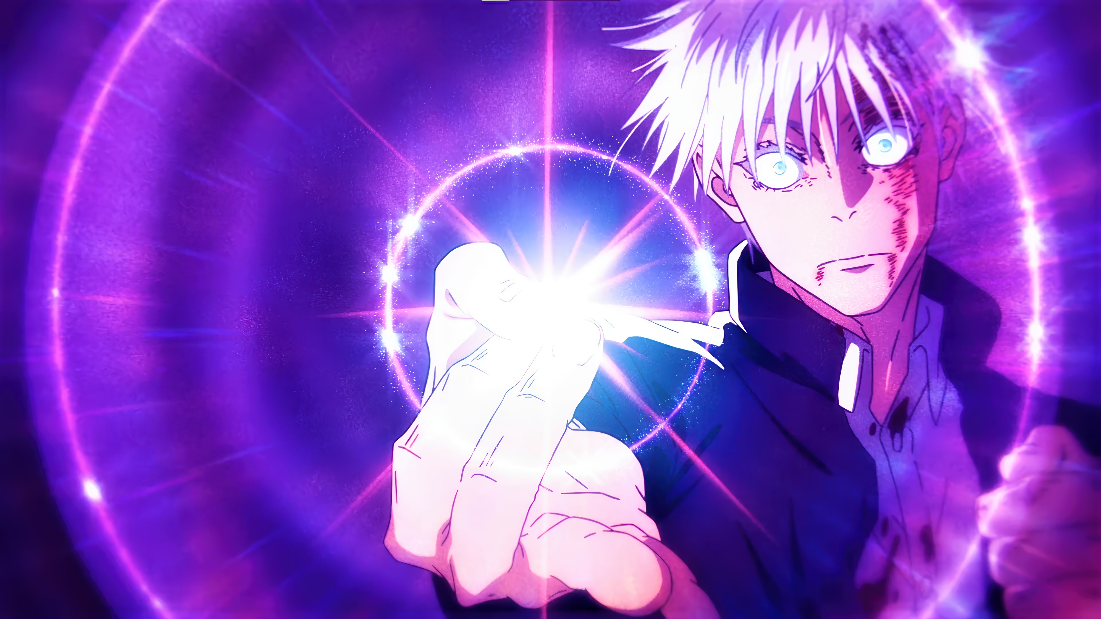 Satoru Gojo from Jujutsu Kaisen 4K HD Wallpaper