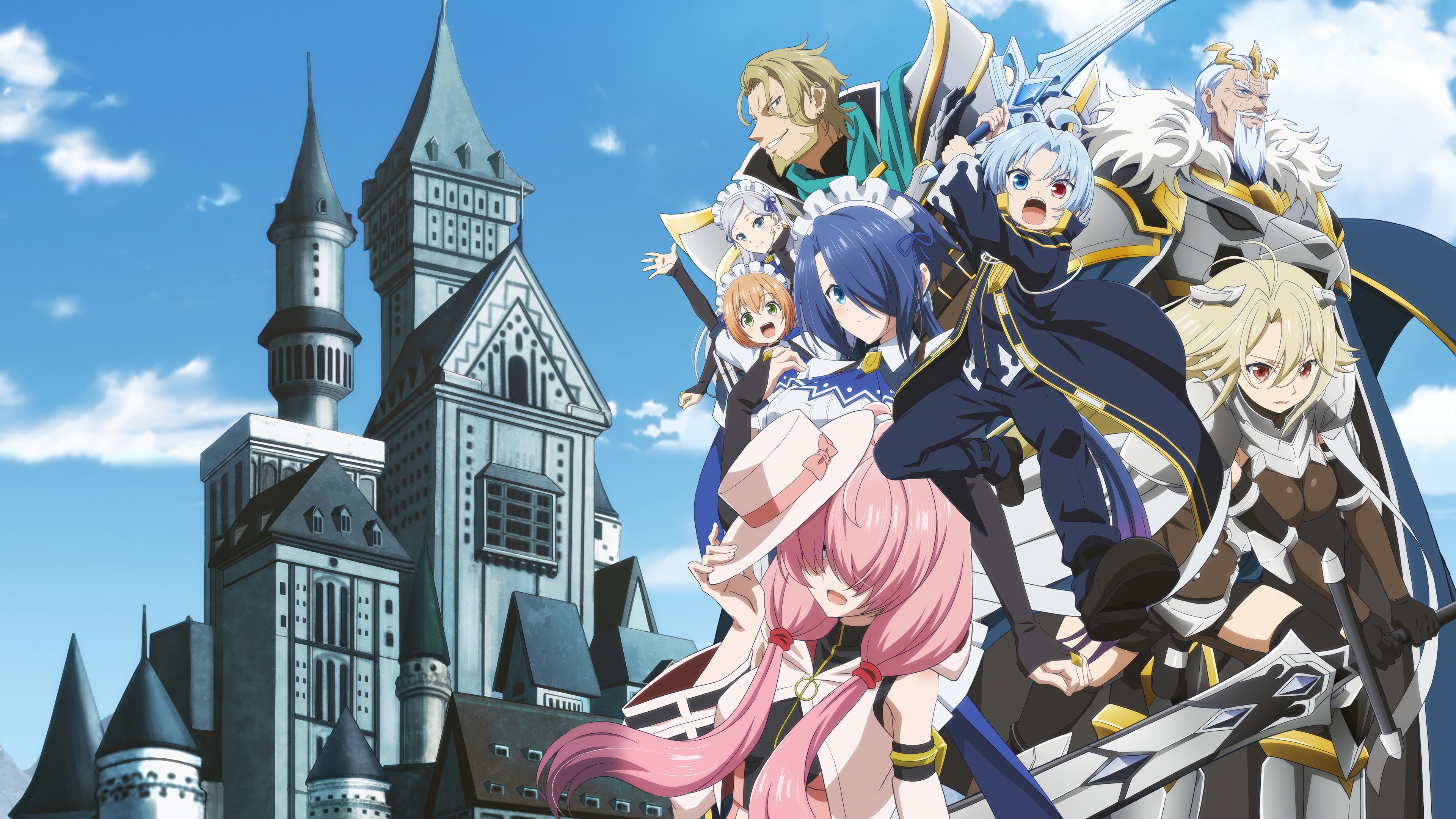 Noble Reincarnation Anime 4K HD Wallpaper