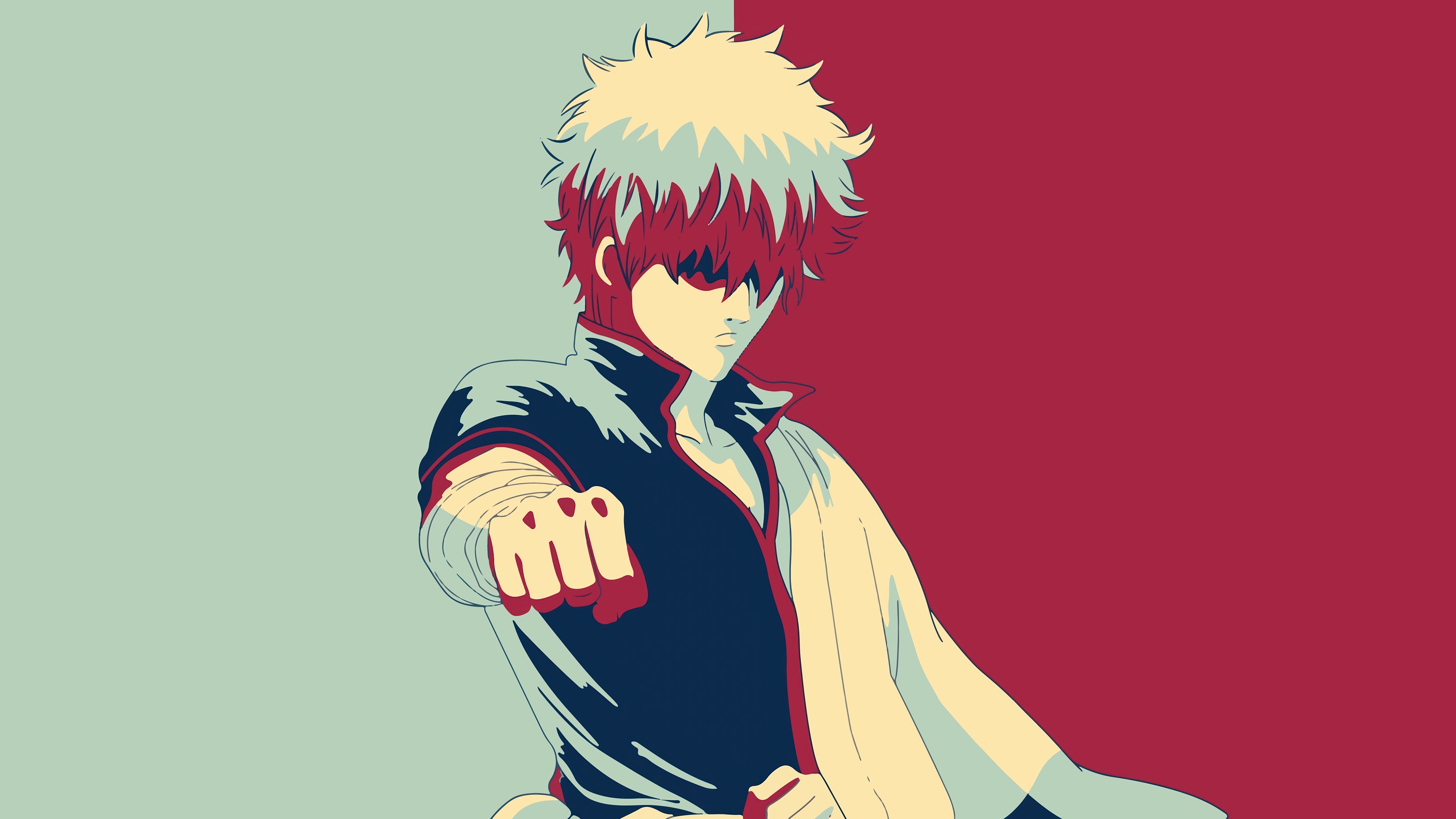 Gintoki Sakata from Gintama Anime 4K HD Wallpaper