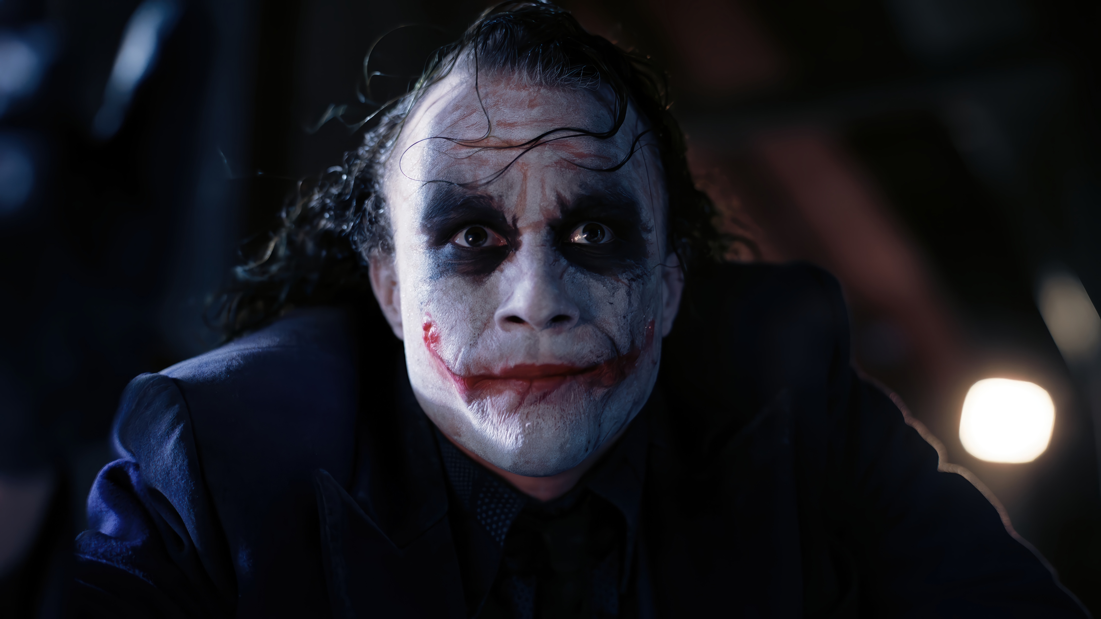 The Joker from The Dark Knight 4K HD Wallpaper