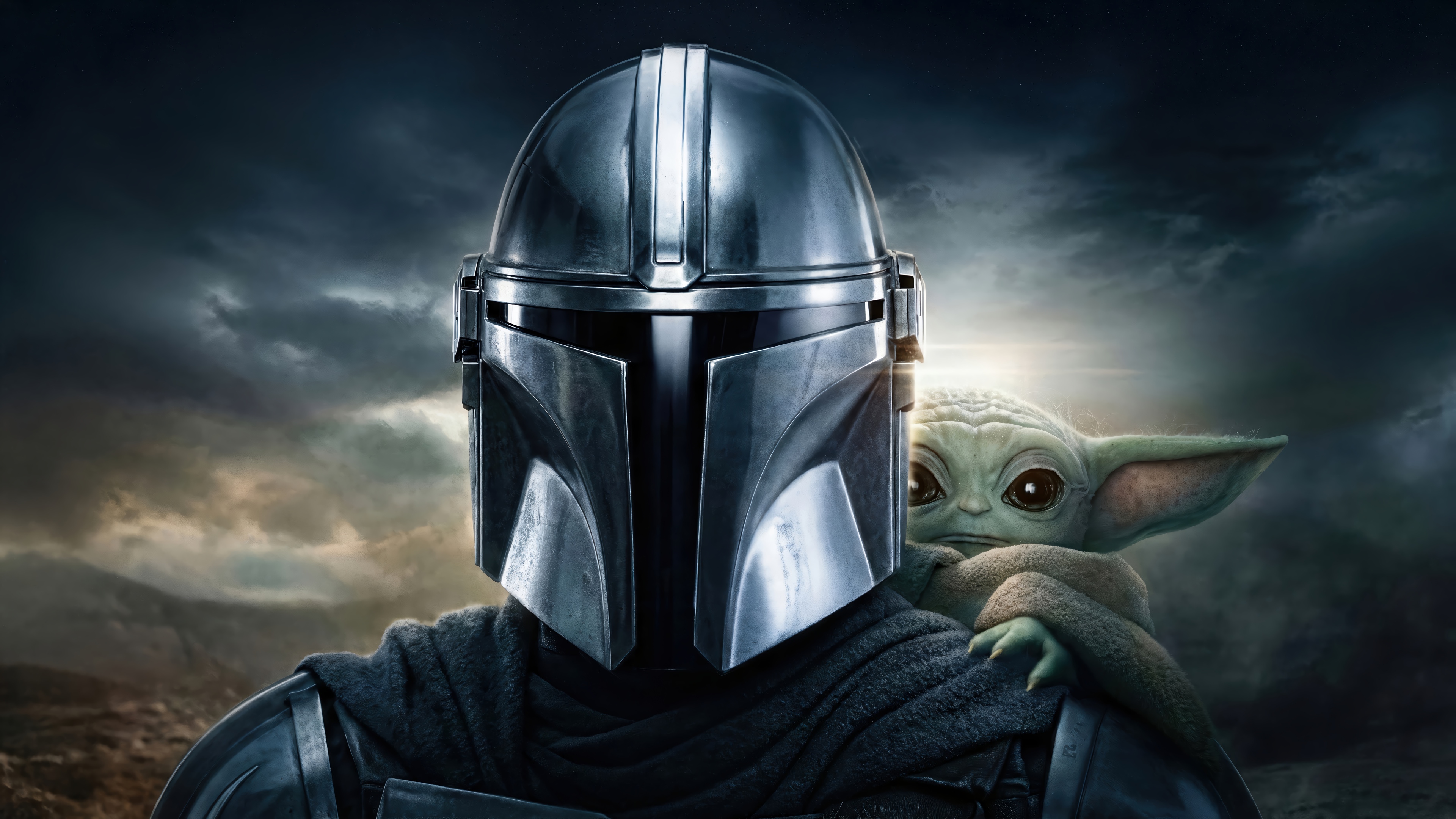 The Mandalorian and Grogu 4K HD Wallpaper