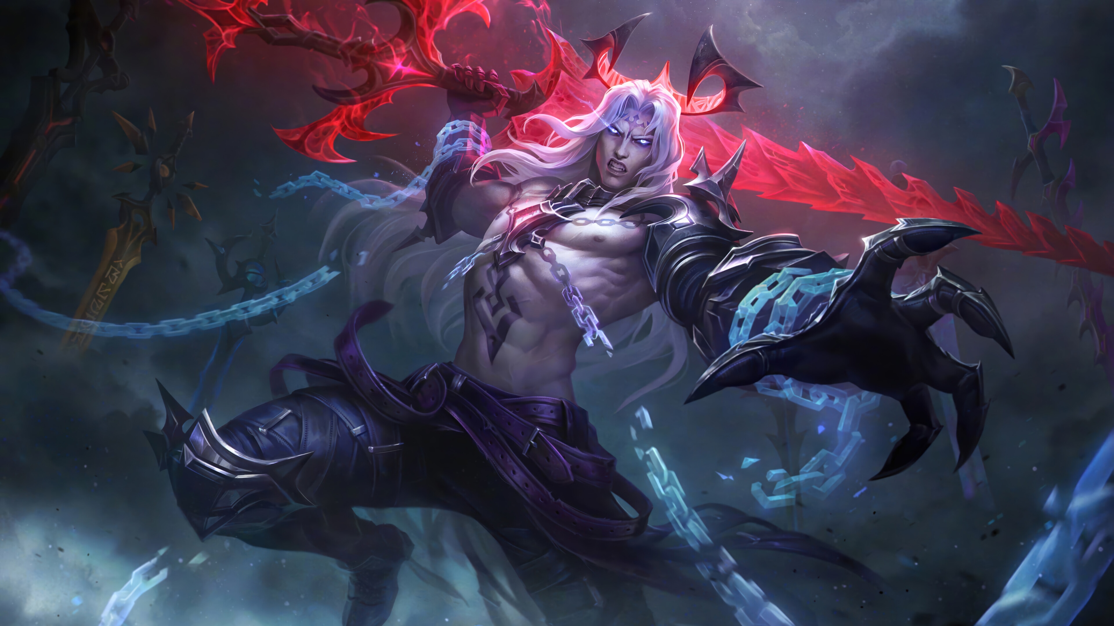 Viego from League of Legends 4K Splash Art HD Wallpaper