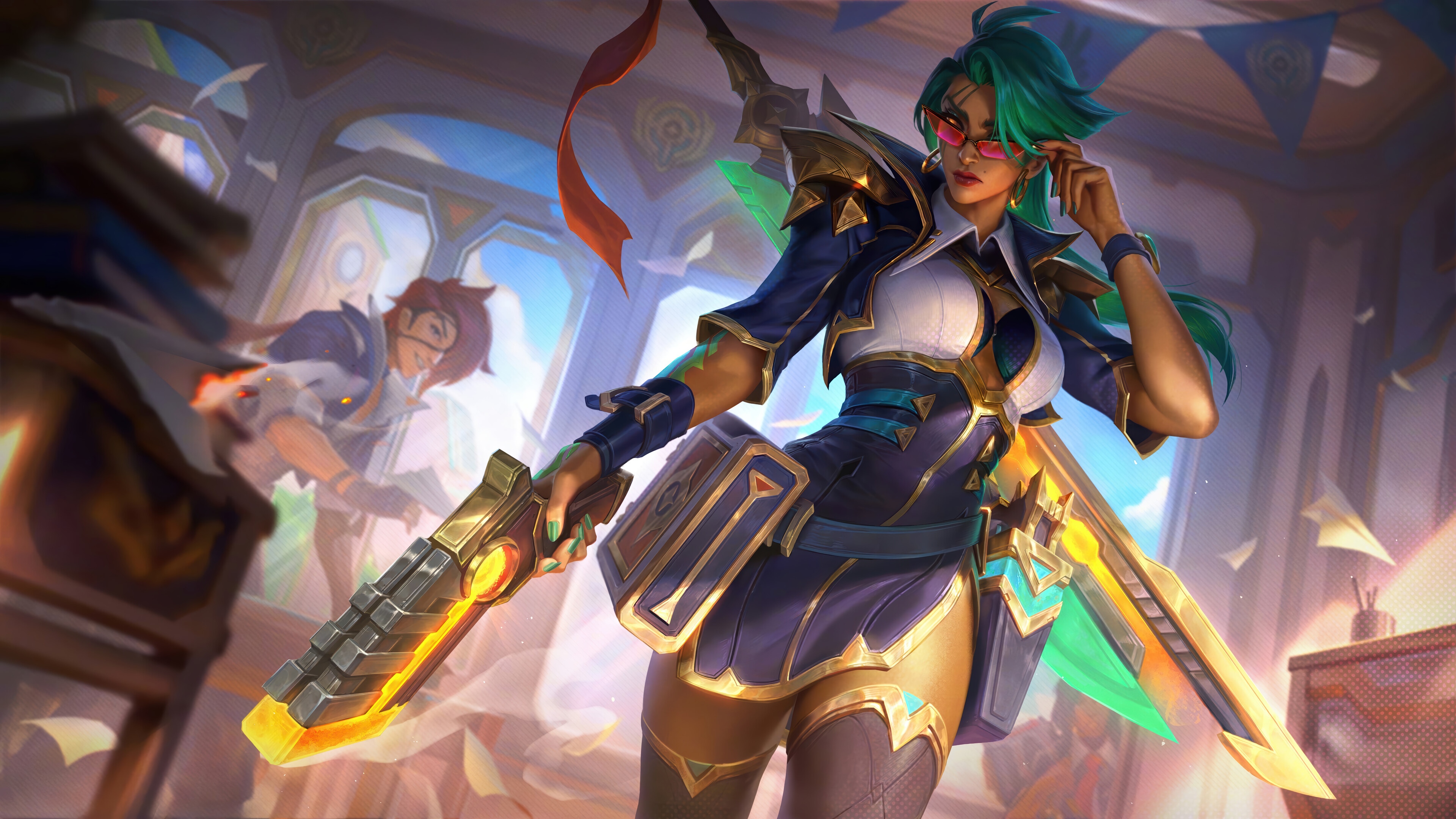 Samira from League of Legends 4K HD Wallpaper