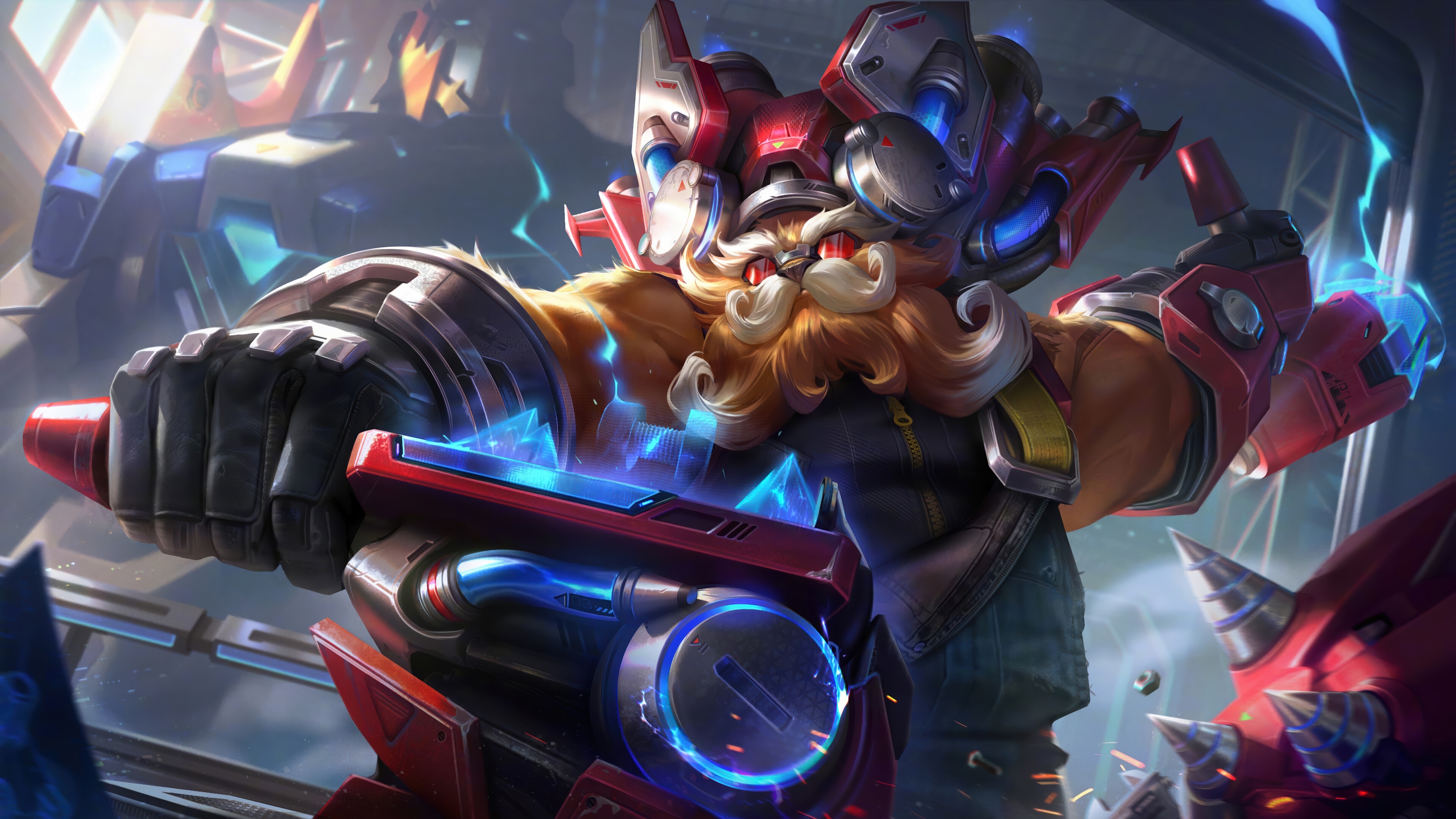 Ornn from League of Legends 4K Splash Art HD Wallpaper