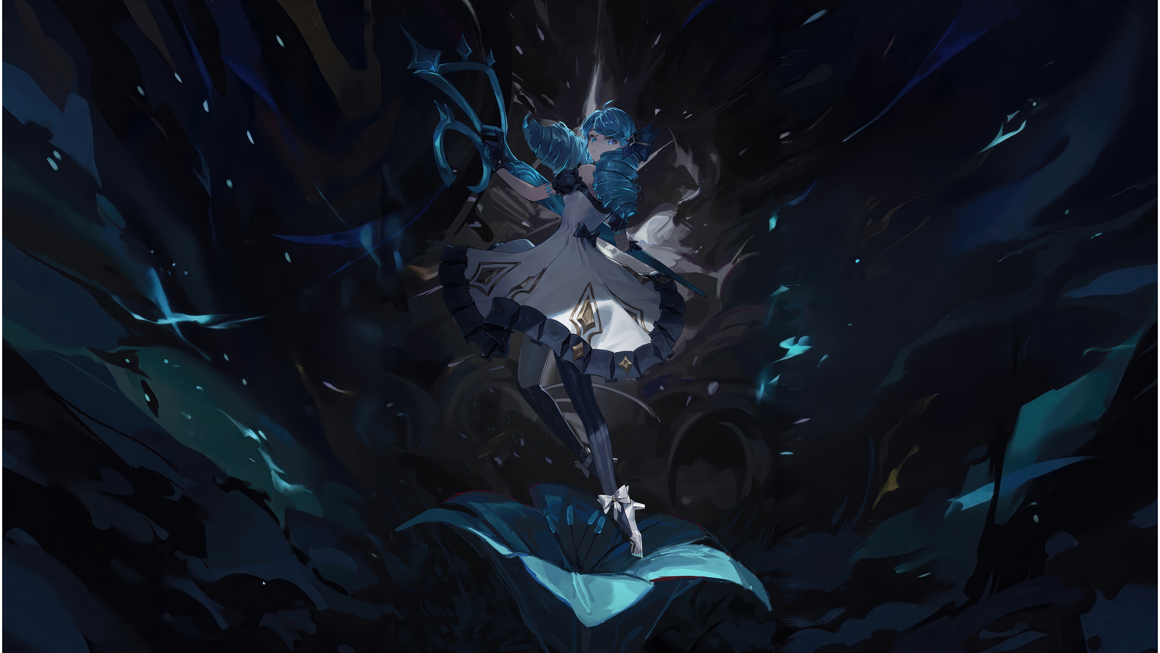 Gwen from League of Legends in 4K HD Wallpaper