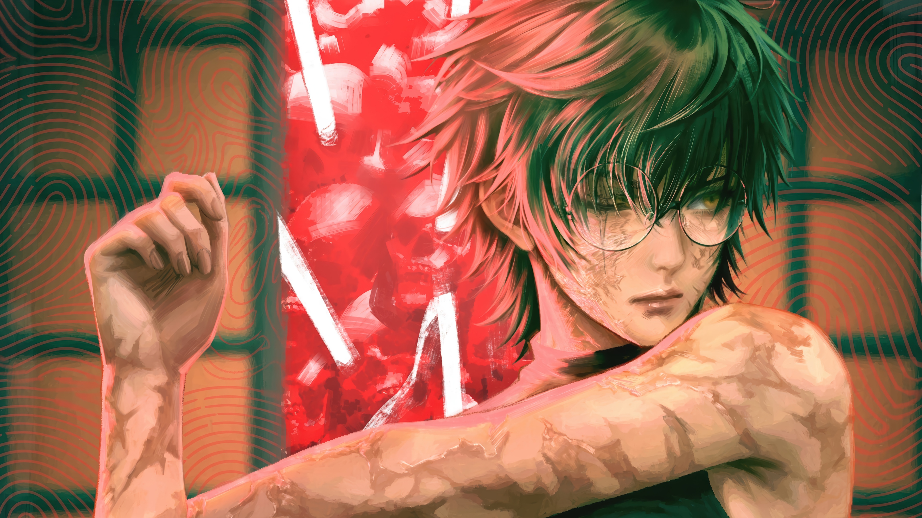 Maki Zenin from Jujutsu Kaisen 4K HD Wallpaper