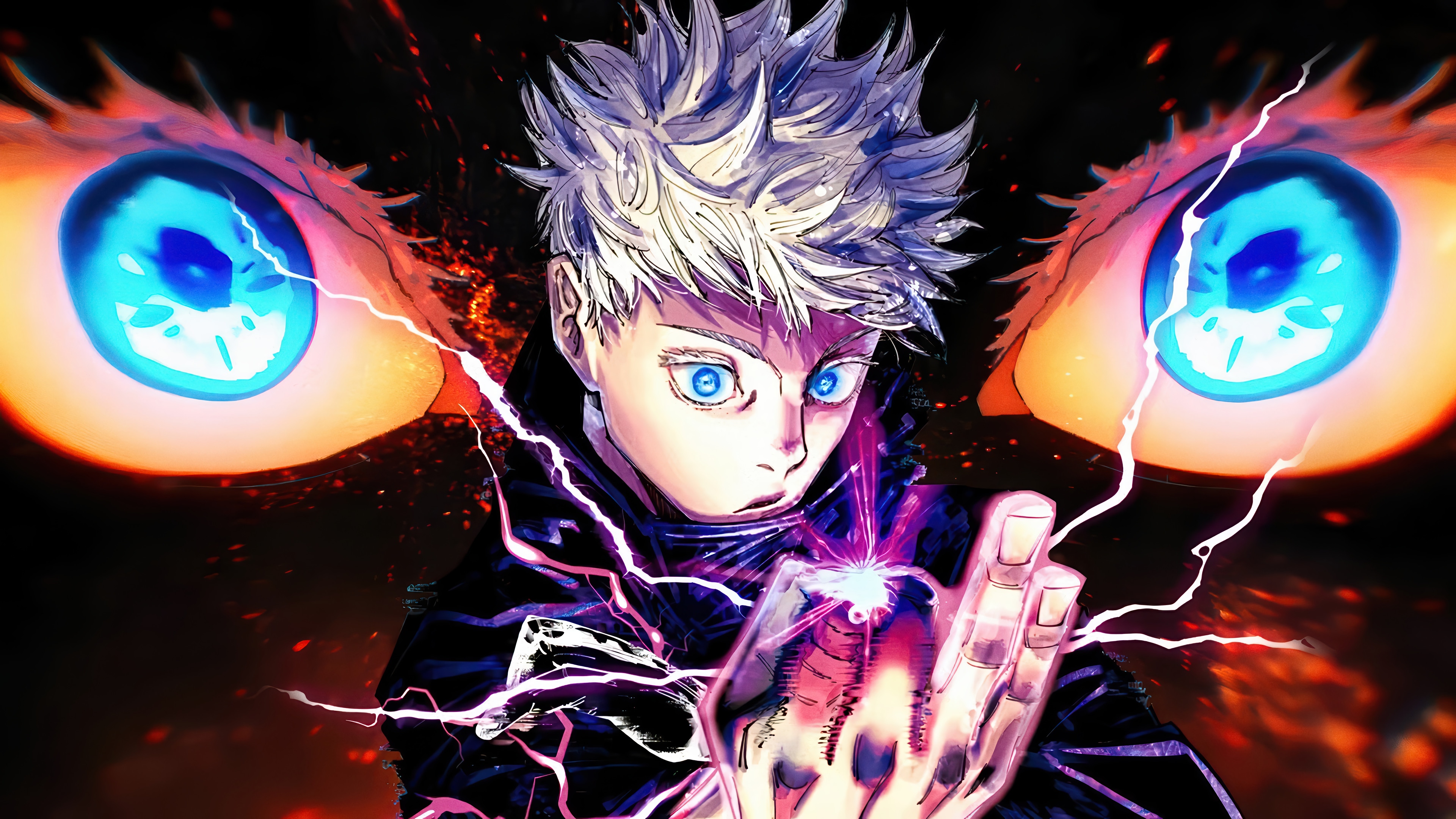 Satoru Gojo from Jujutsu Kaisen 4K HD Wallpaper
