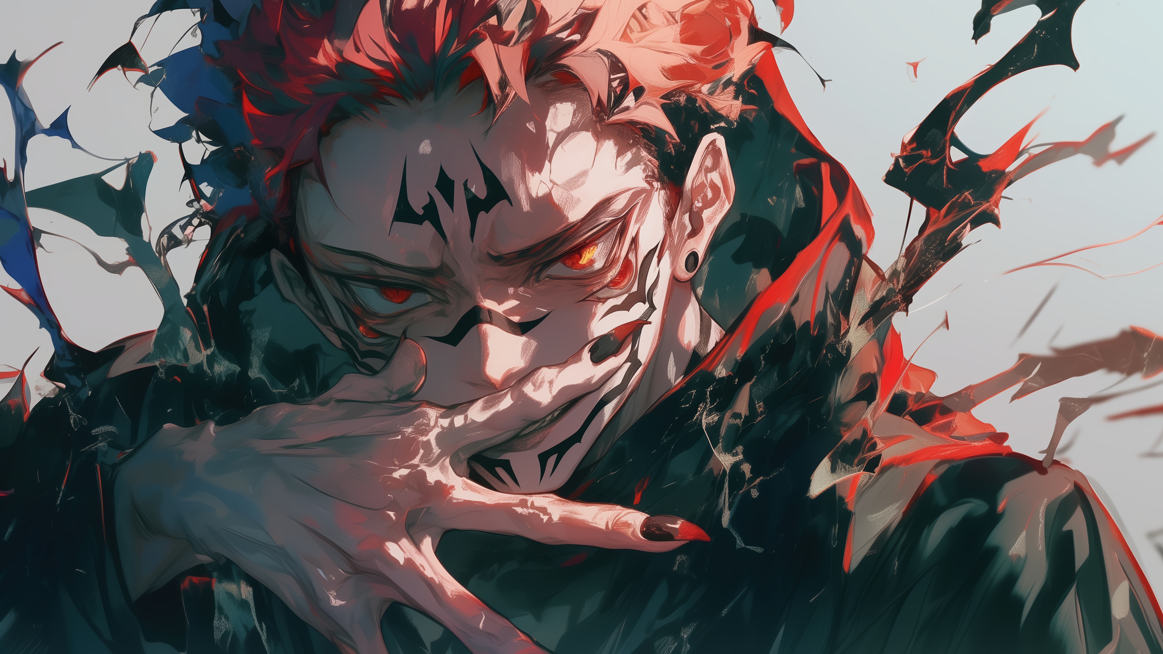 Ryomen Sukuna from Jujutsu Kaisen 4K HD Wallpaper