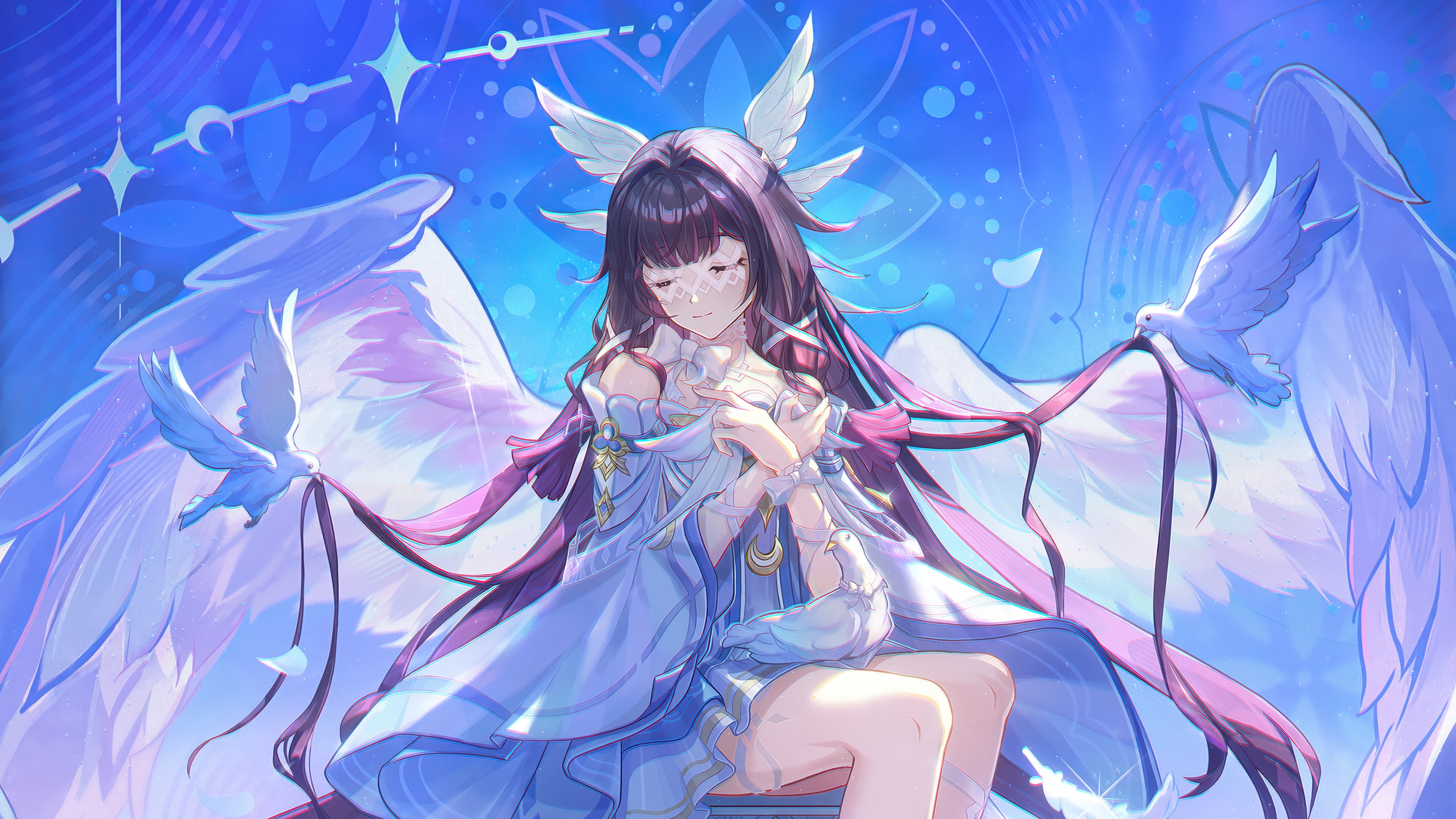 Columbina from Genshin Impact 4K HD Wallpaper