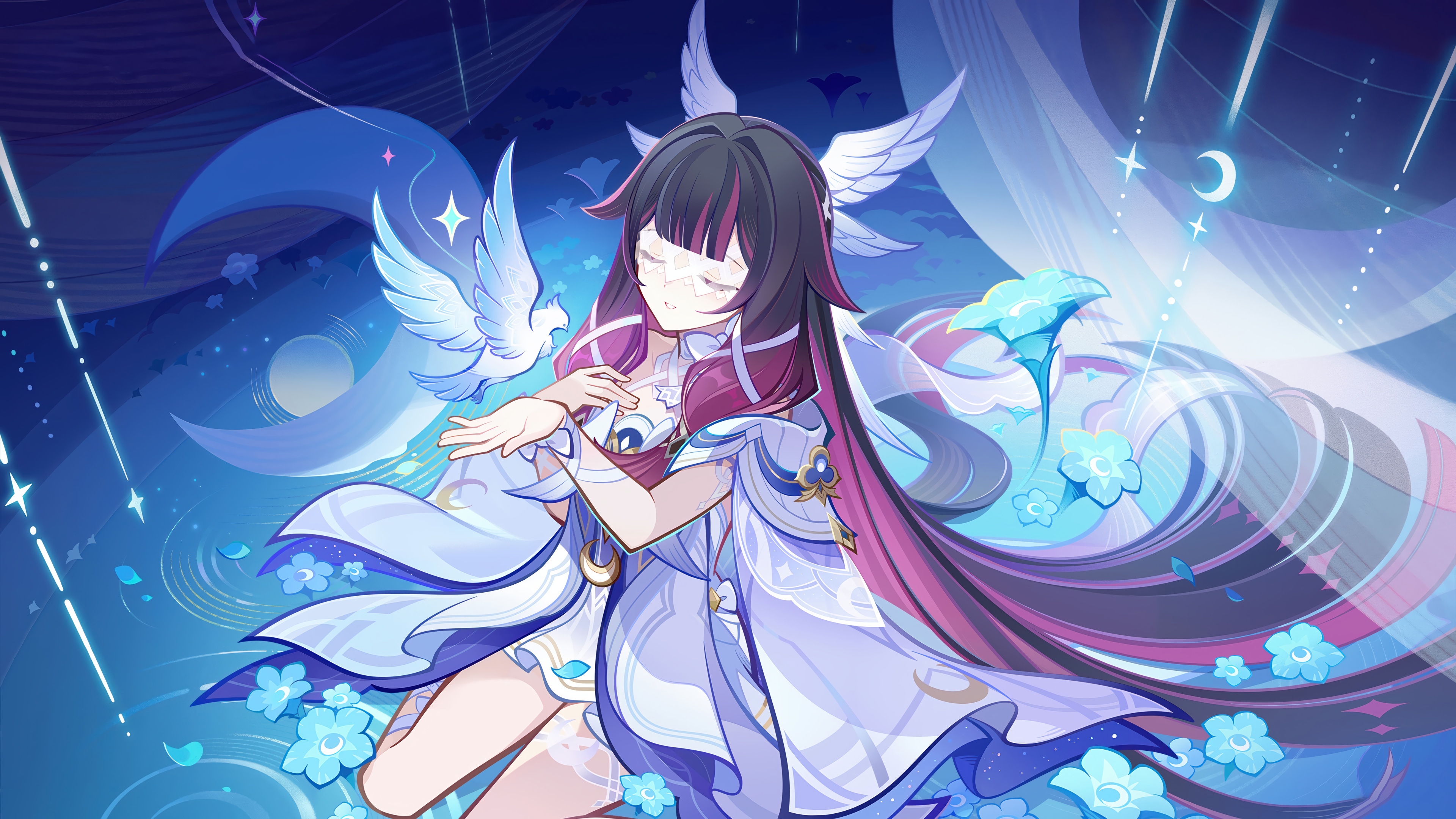 Columbina from Genshin Impact 4K HD Wallpaper