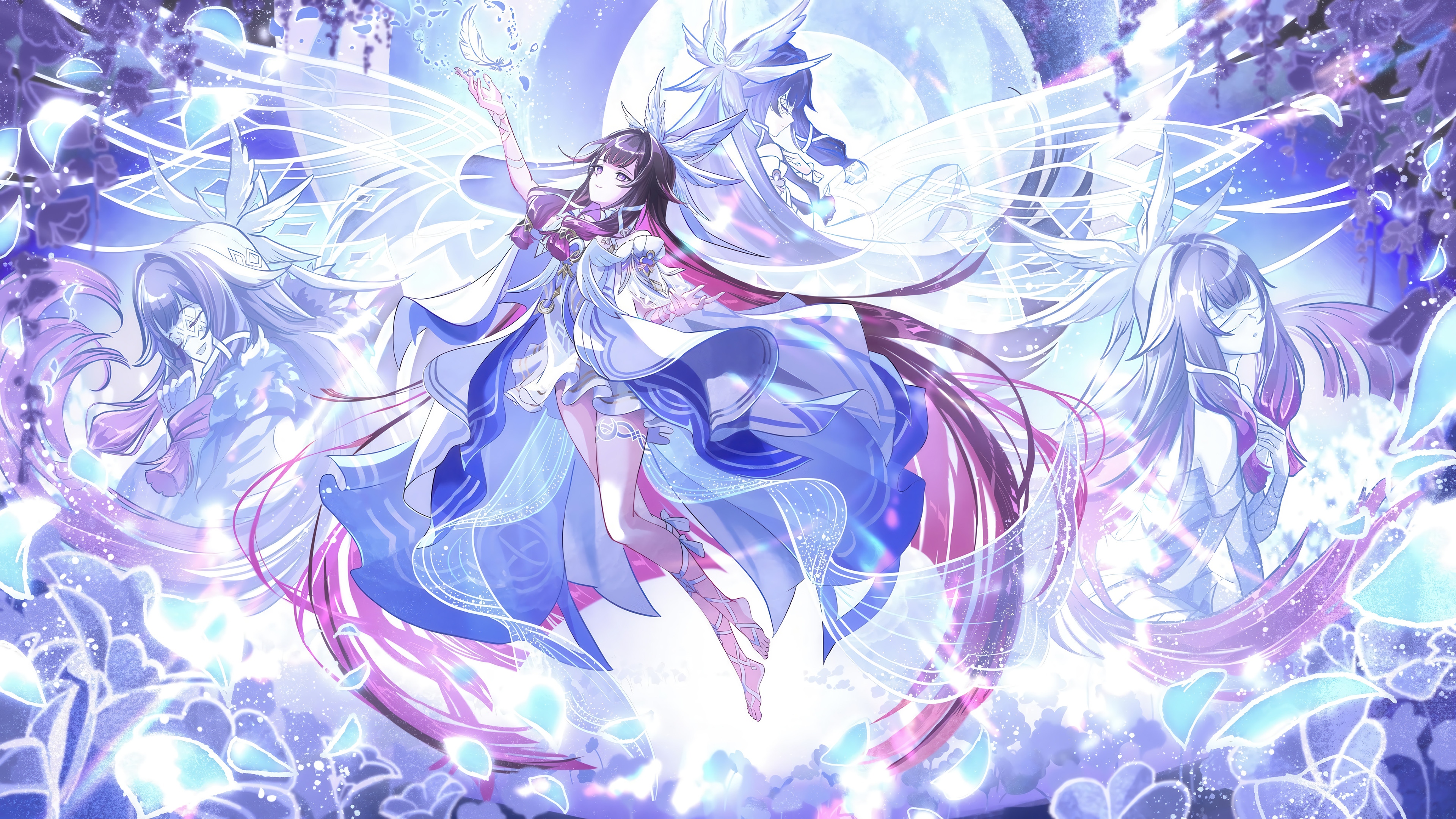 Columbina from Genshin Impact in 4K HD Wallpaper