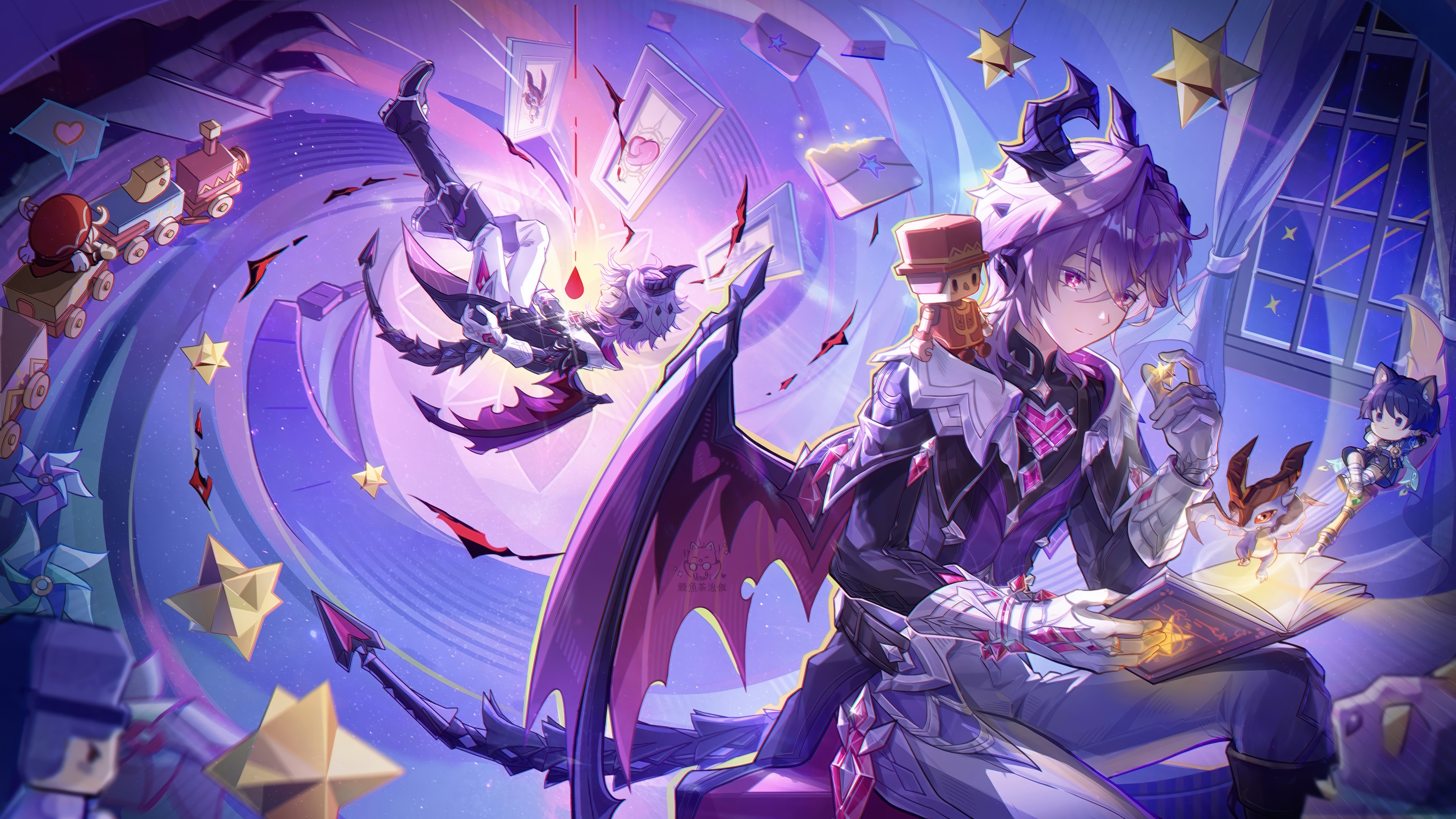 Durin from Genshin Impact in 4K HD Wallpaper