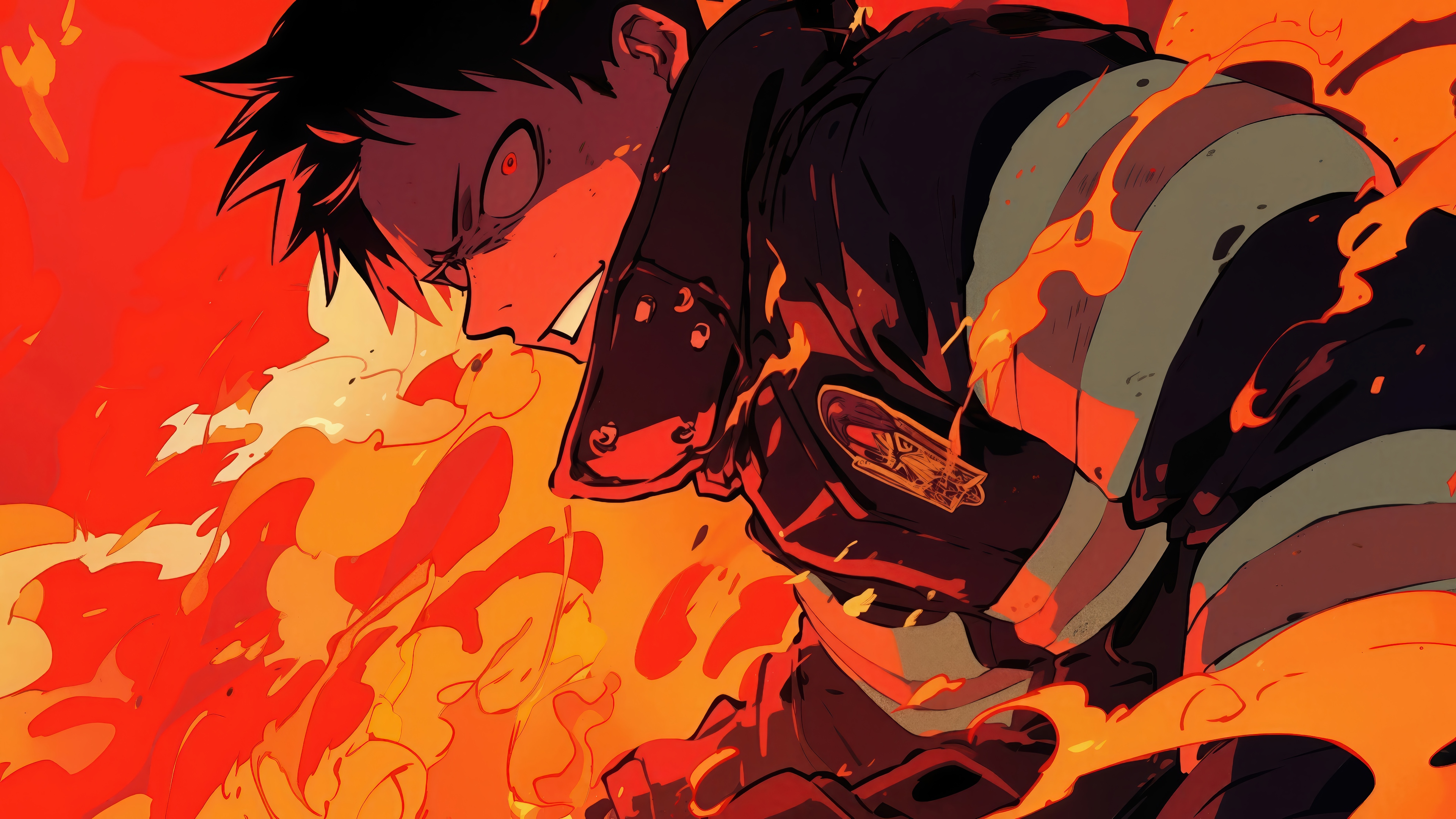 Shinra Kusakabe from Fire Force in 4K HD Wallpaper