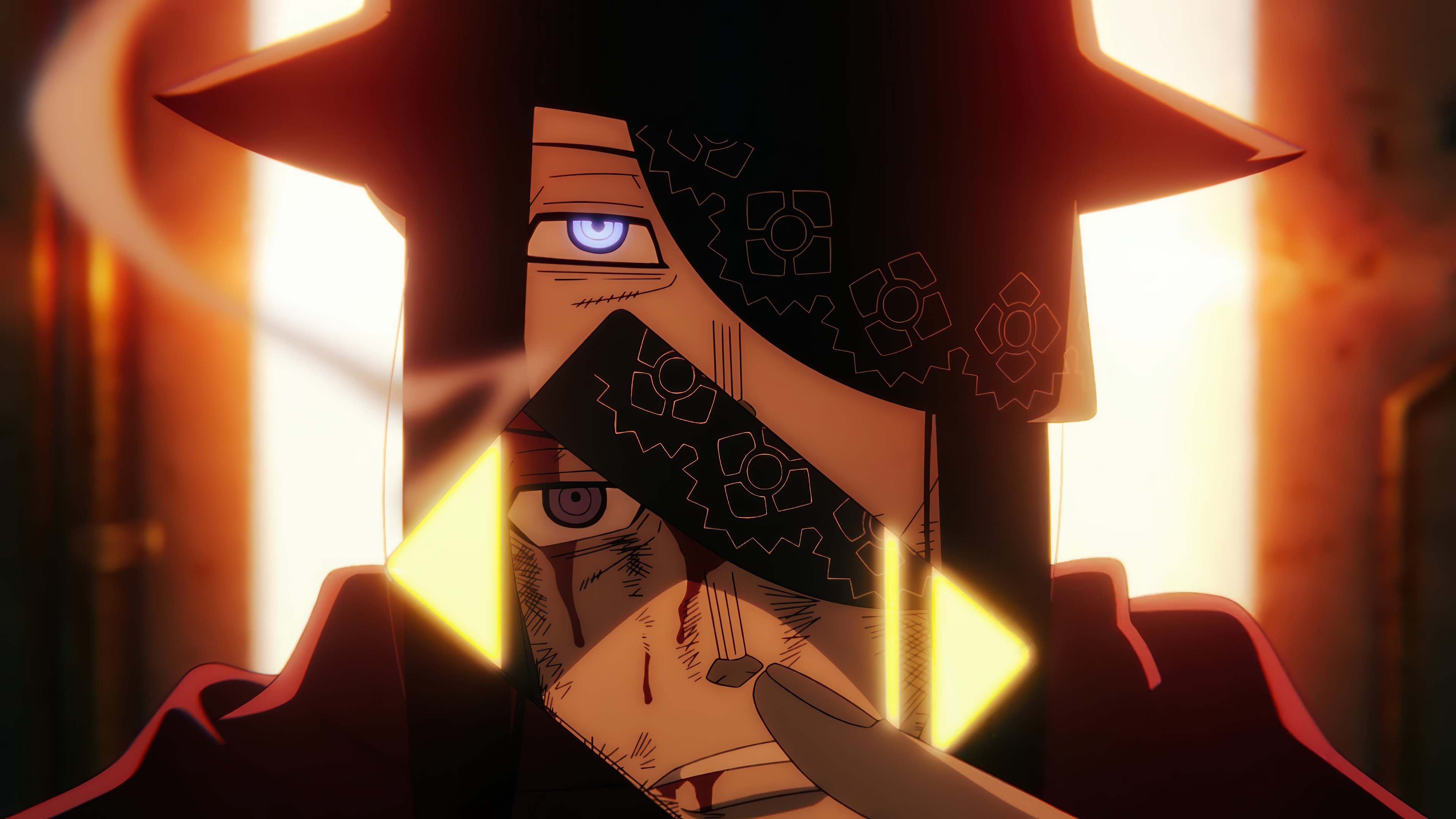 Joker from Fire Force in 4K HD Wallpaper