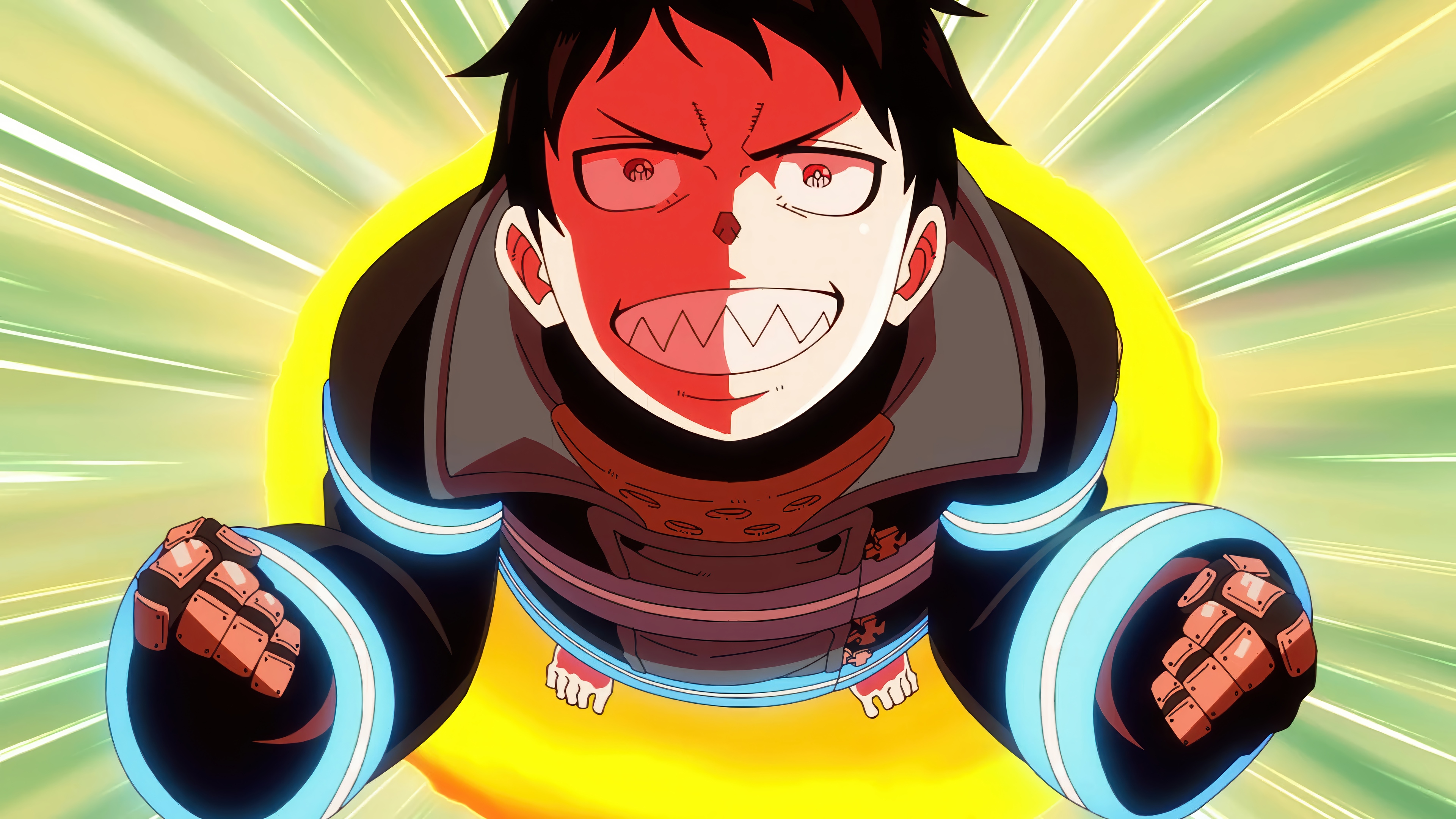 Shinra Kusakabe from Fire Force in 4K HD Wallpaper