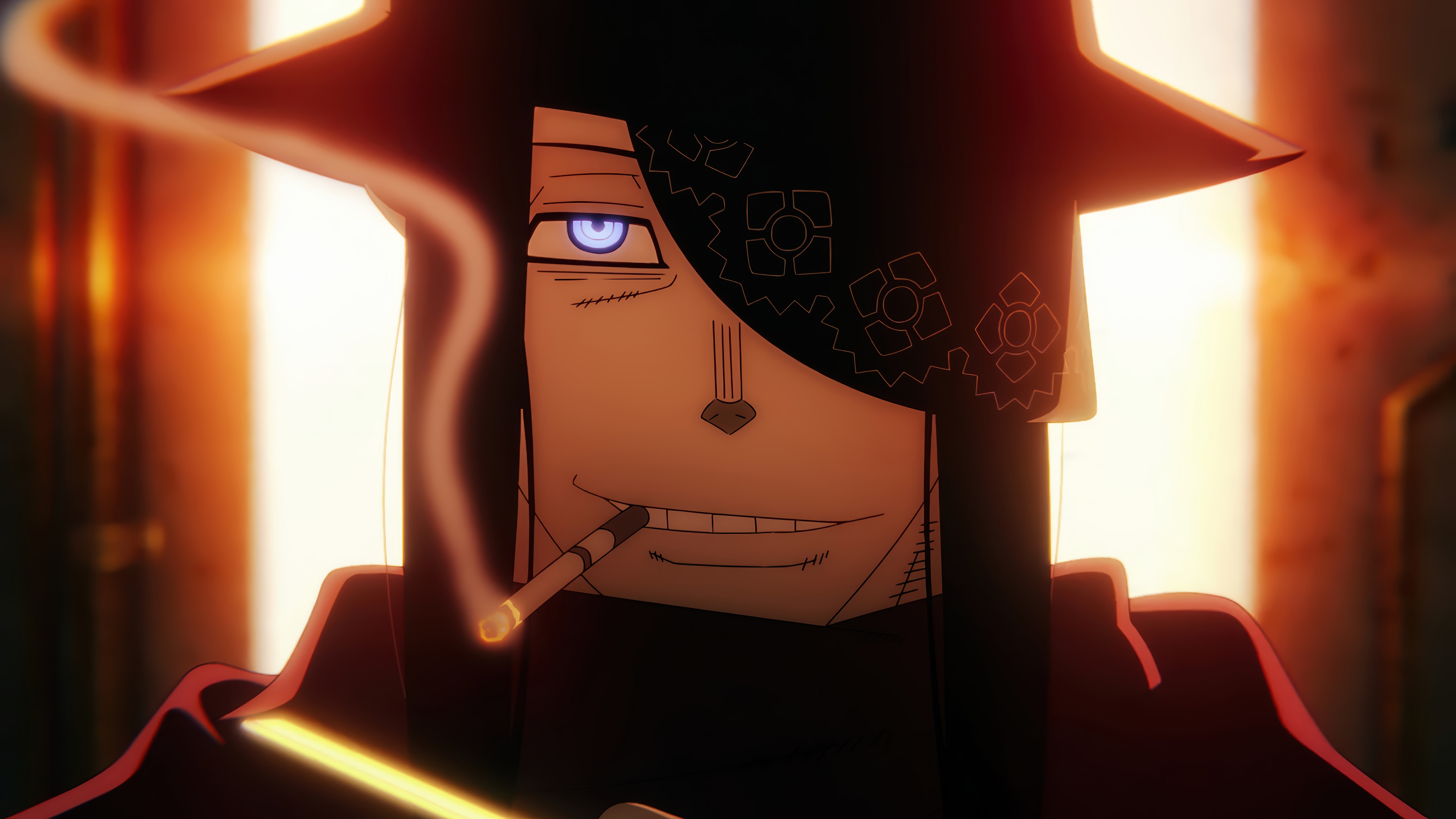 Joker from Fire Force in 4K HD Wallpaper