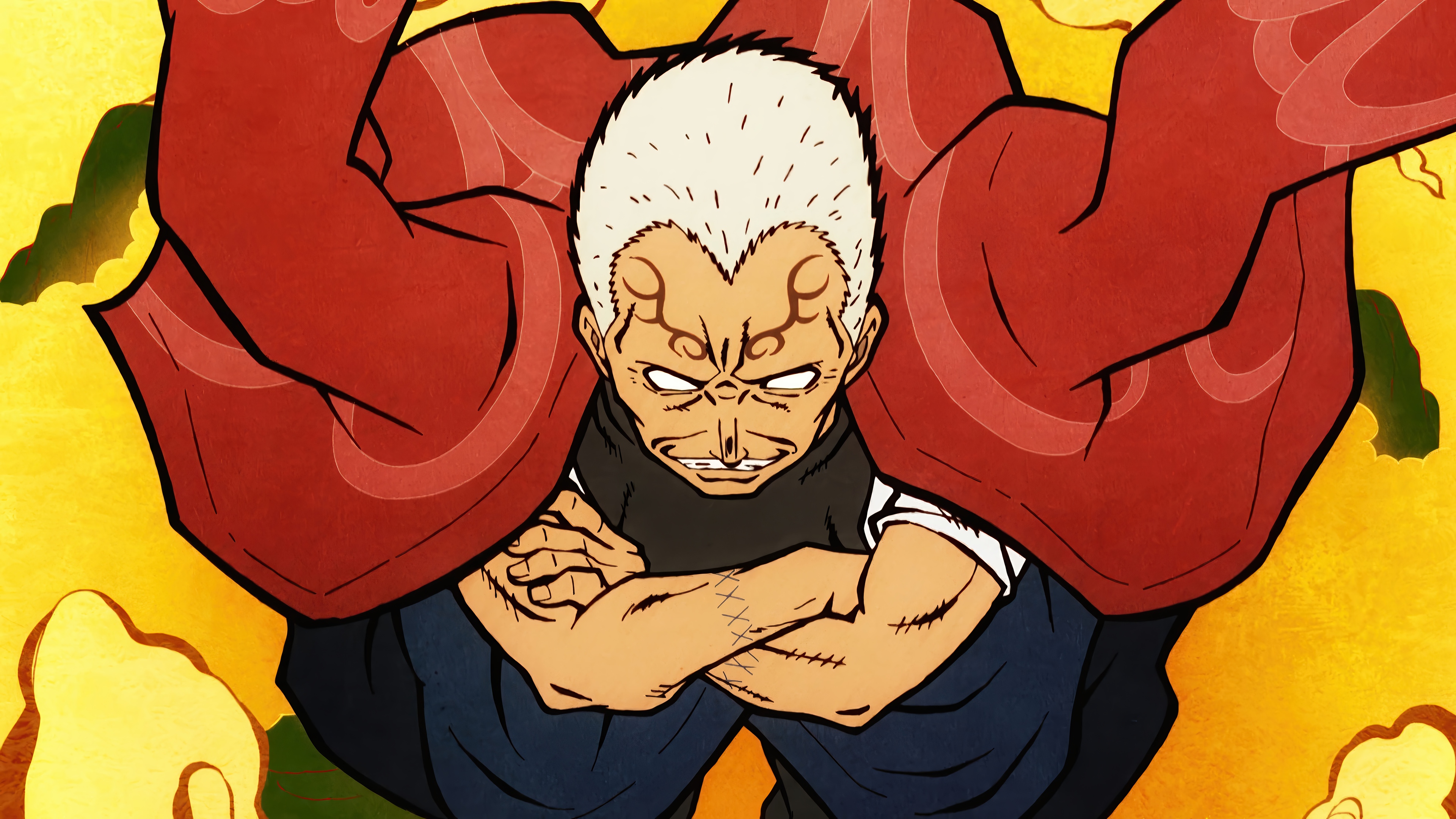Fire Force: Hibachi Shinmon 4K HD Wallpaper