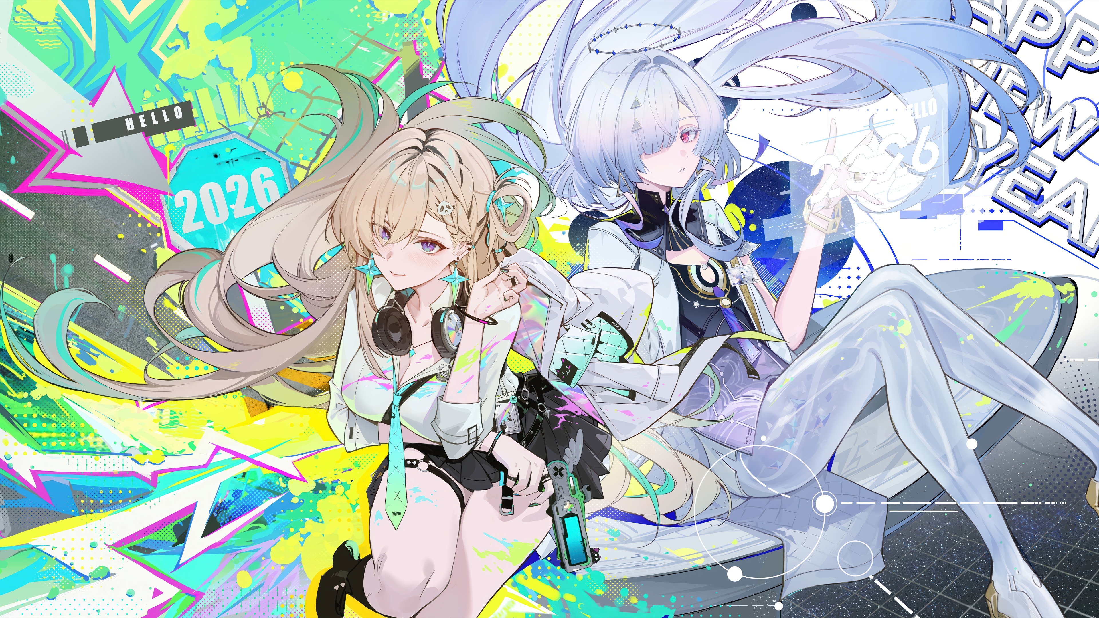 Lynae and Mornye from Wuthering Waves 4K HD Wallpaper