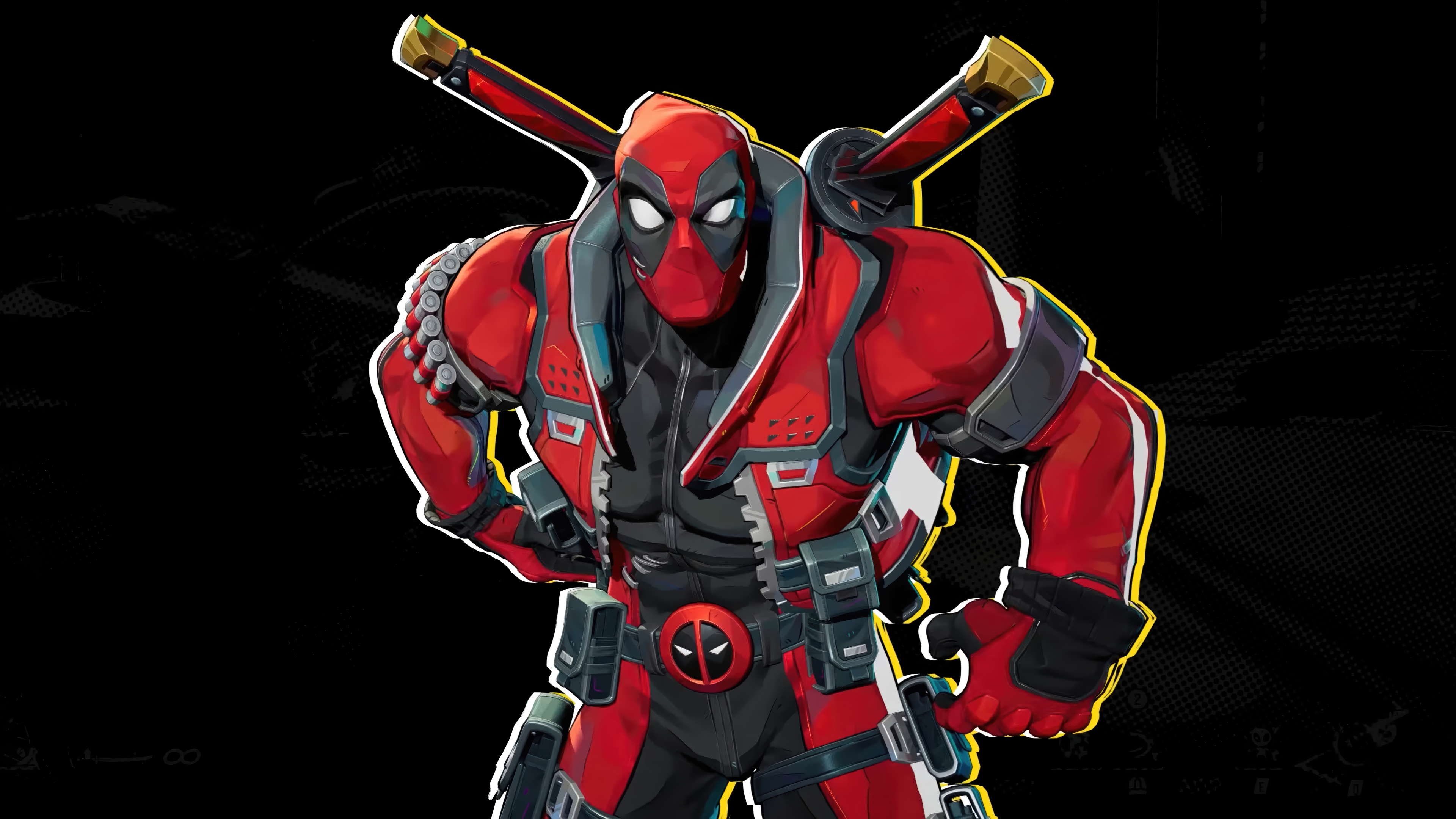 Deadpool in Marvel Rivals 4K HD Wallpaper