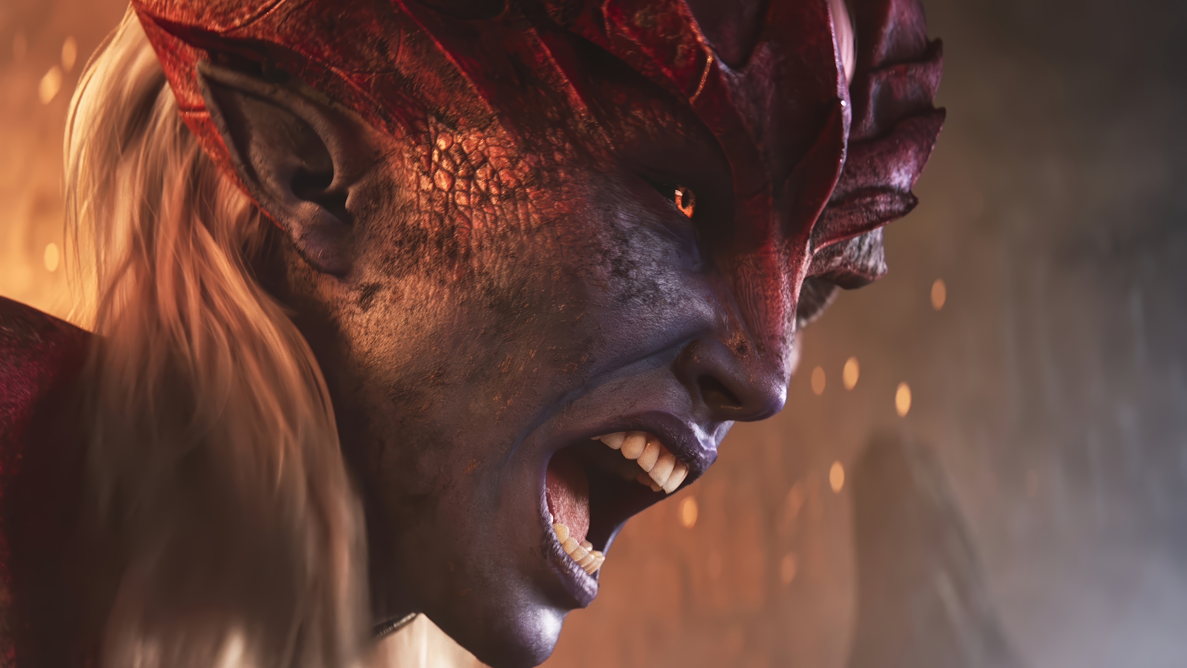Shyvana from League of Legends in 4K HD Wallpaper