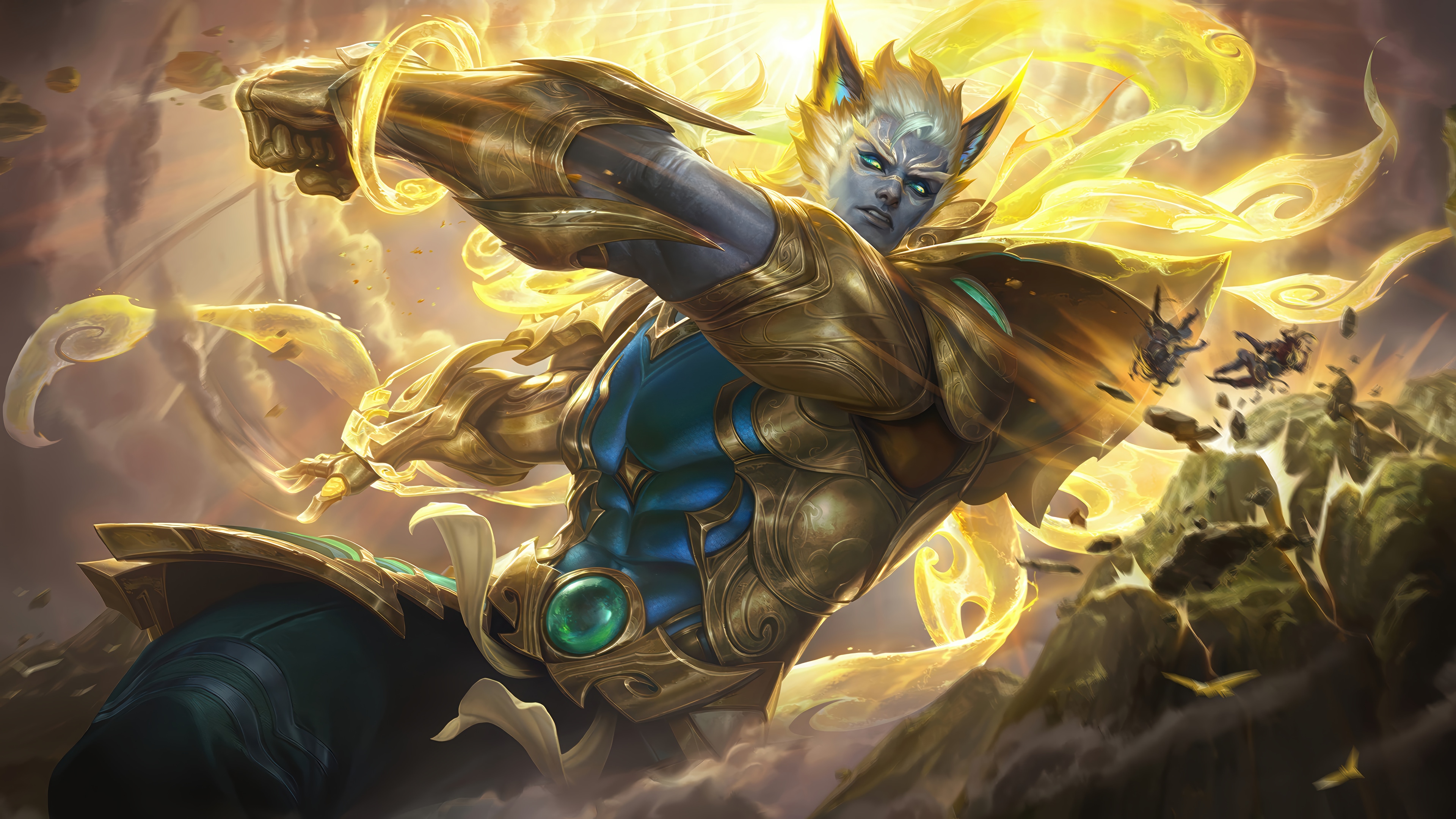 Sett from League of Legends in 4K HD Wallpaper