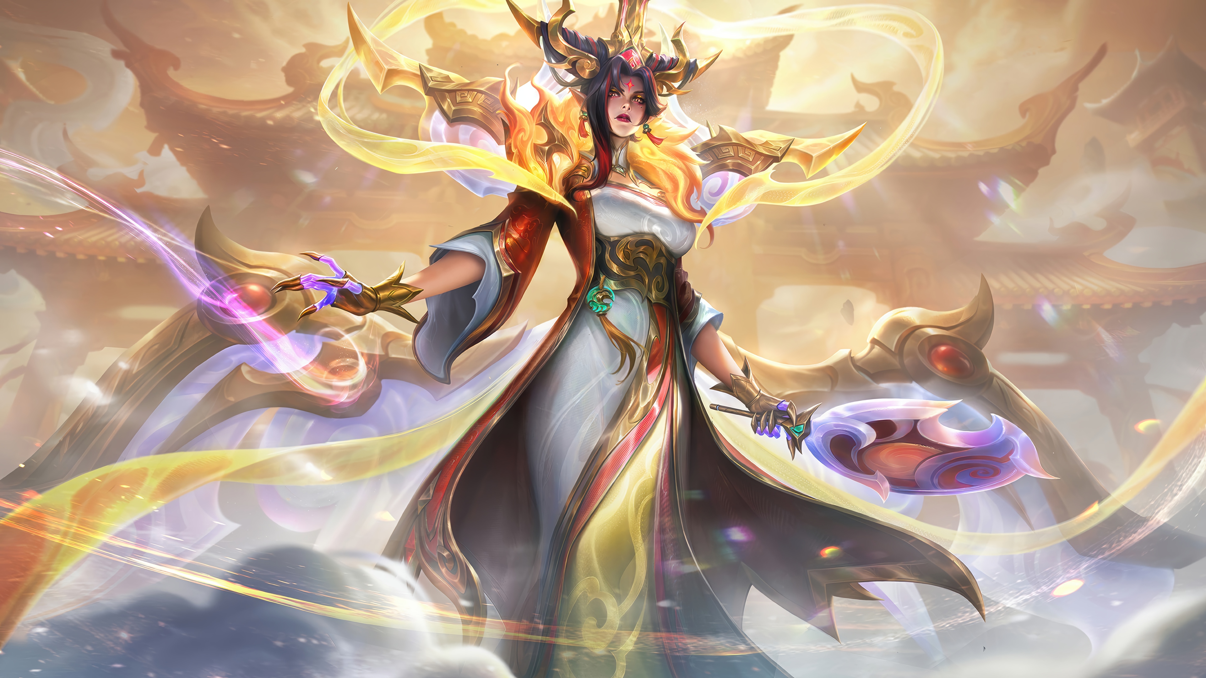 Morgana from League of Legends 4K HD Wallpaper
