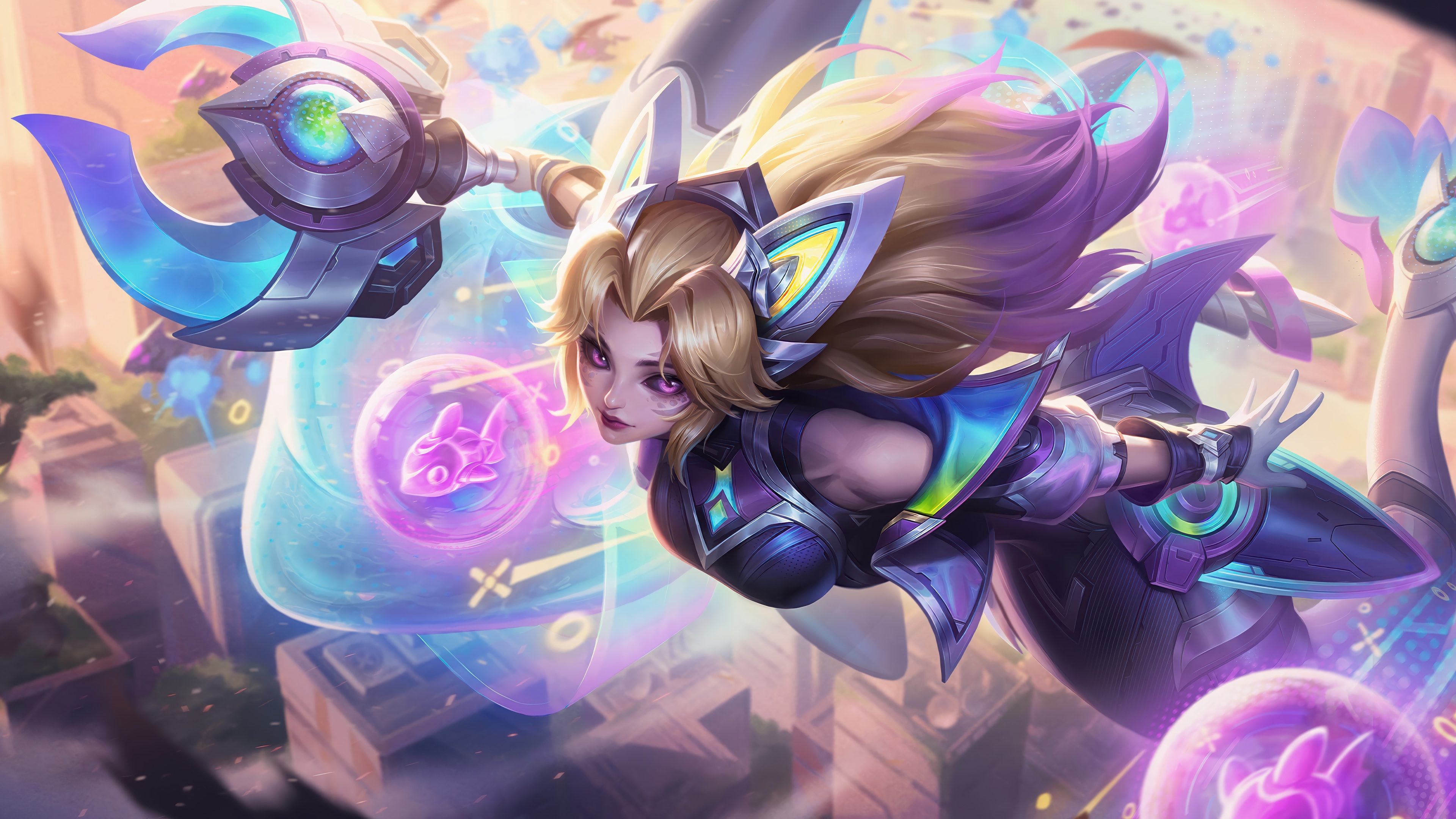 Nami from League of Legends HD Wallpaper