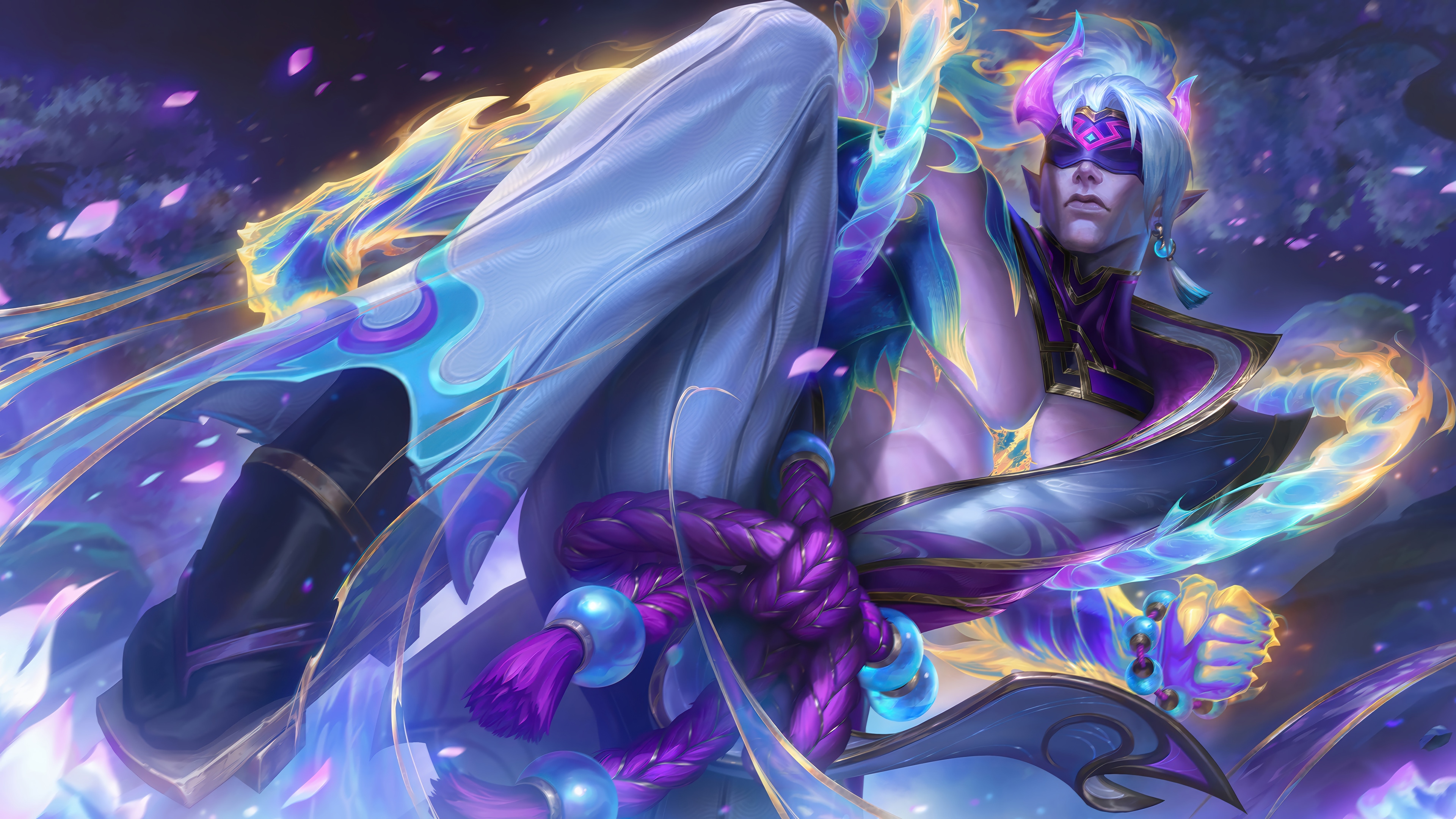 Lee Sin from League of Legends in 4K HD Wallpaper