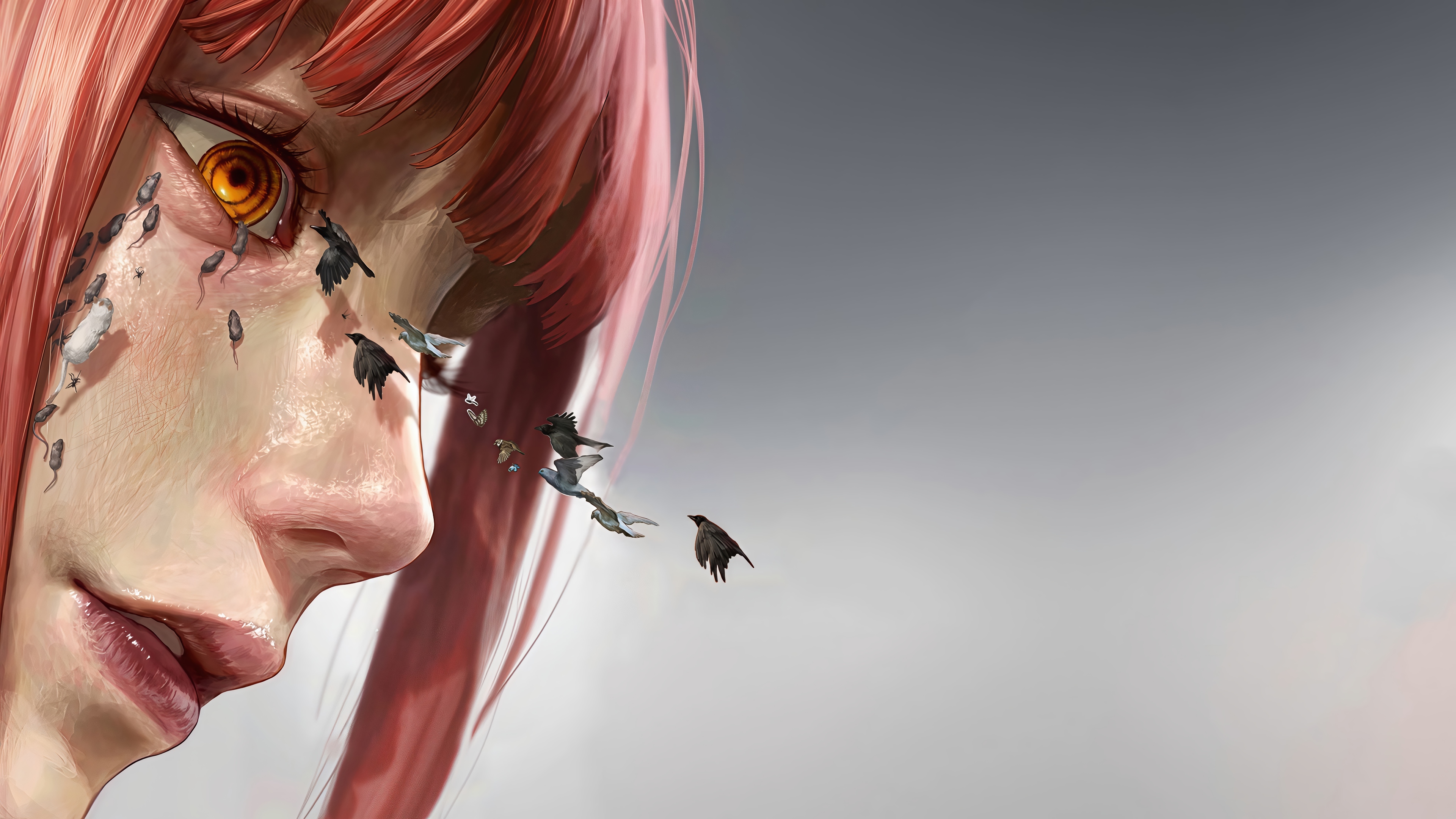 Makima from Chainsaw Man in 4K HD Wallpaper